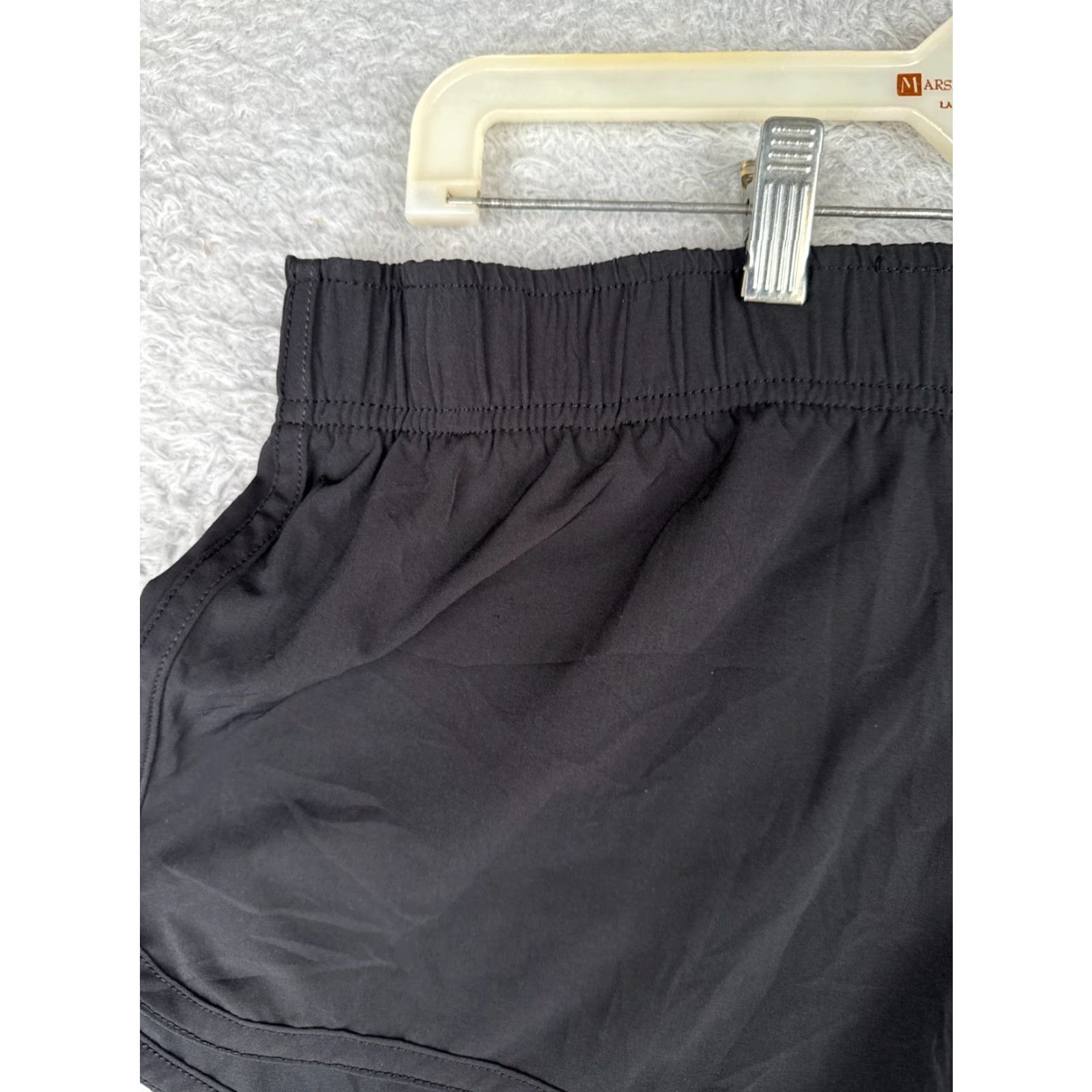 Billabong Billabong Shorts Womens Medium Black Sweat Polyester Blend Beach Pool 34x4 Size 32" / US 10 / IT 46 - 4 Thumbnail