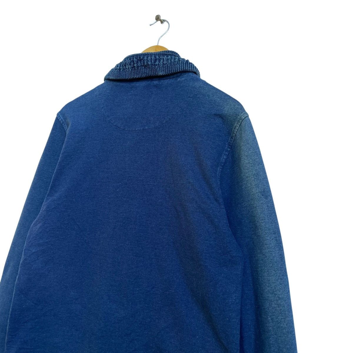 45rpm × Blue Blue Japan × Toyo Enterprises 💥 Ciopanic Indigo Shawl Collar Marine Inspired Kapital Size US M / EU 48-50 / 2 - 10 Thumbnail