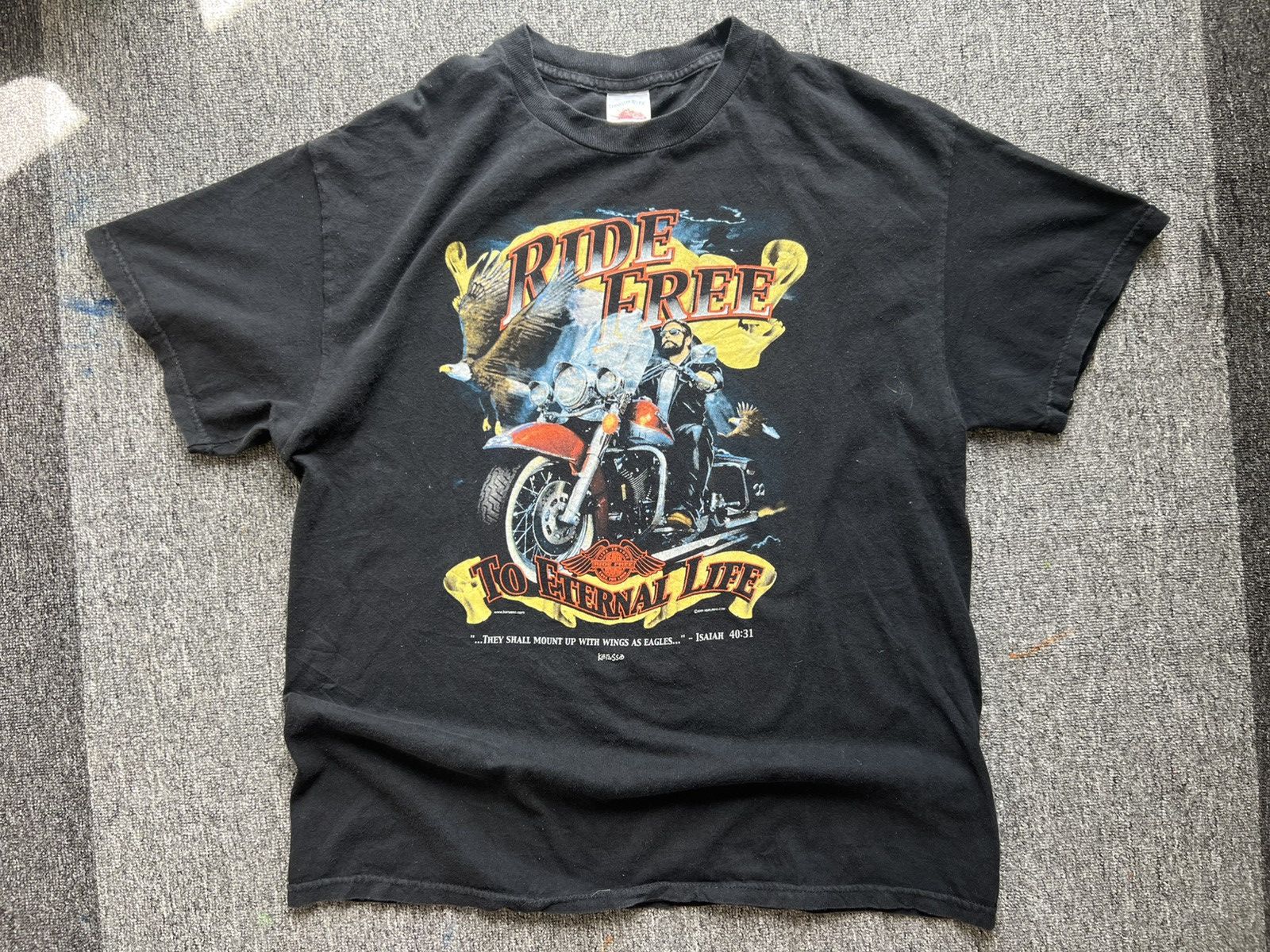 Vintage Vintage Motor tee Size US L / EU 52-54 / 3 - 1 Thumbnail