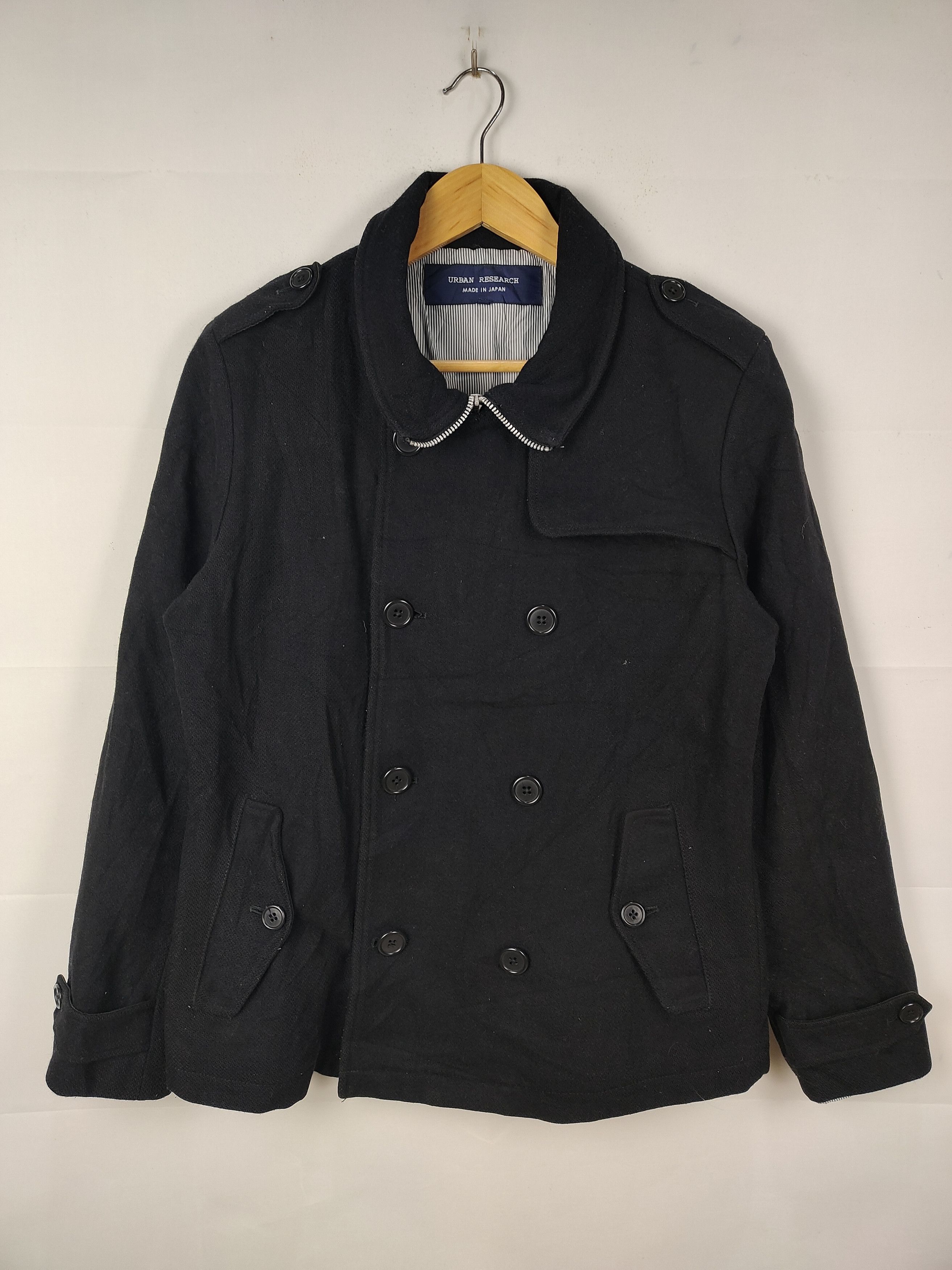 URBAN RESEARCH DOORS Vintage Urban Research double breasted jacket Size US M / EU 48-50 / 2 - 1 Thumbnail