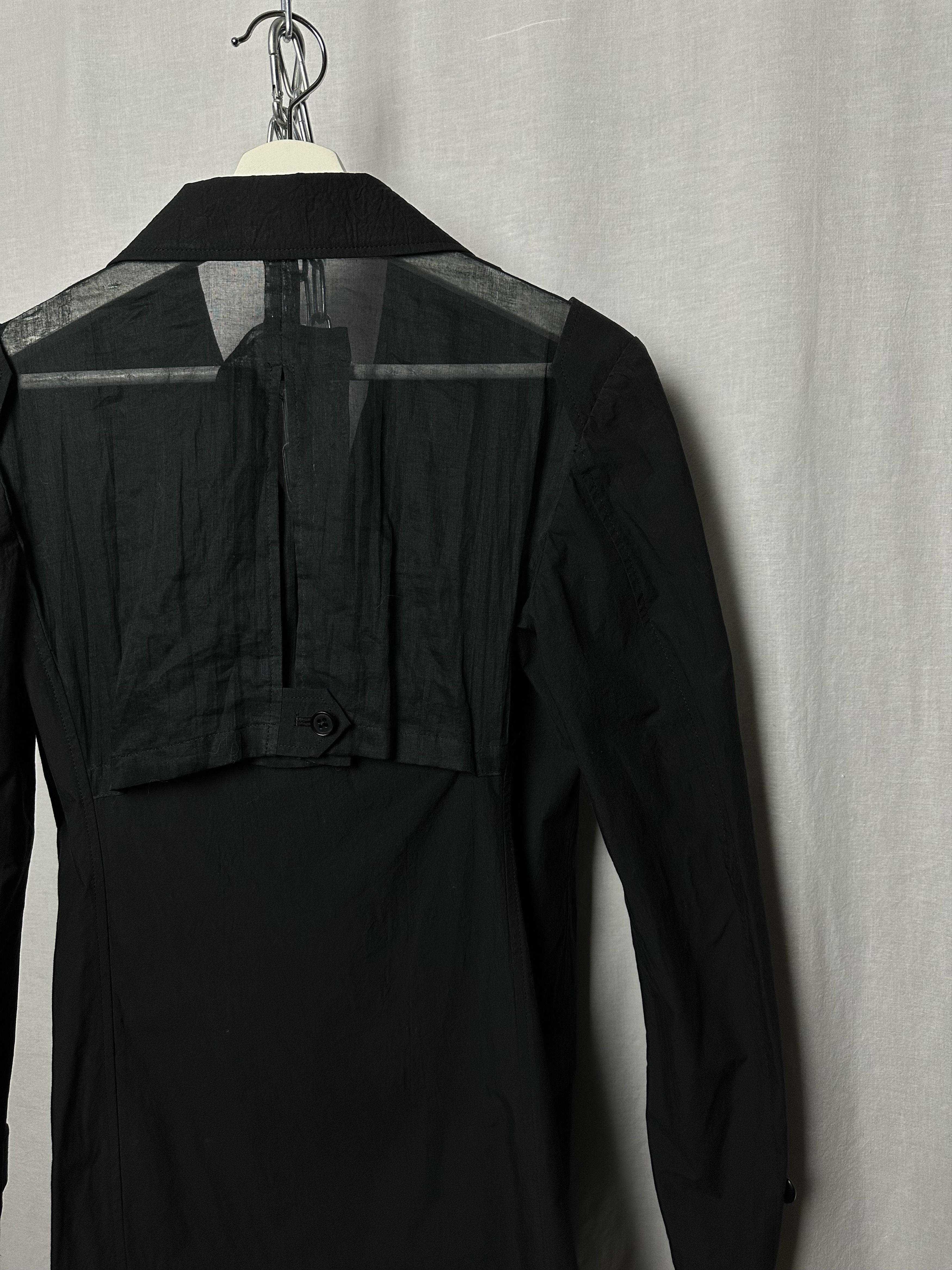 Yohji Yamamoto round cut single button blazer jacket Size US M / EU 48-50 / 2 - 5 Thumbnail