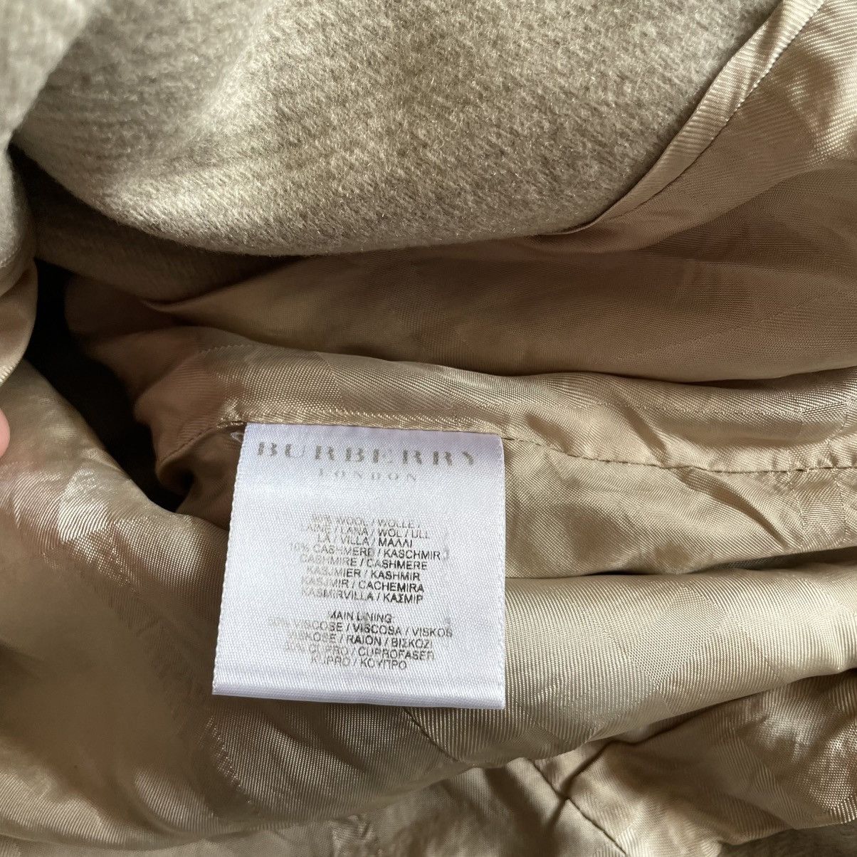 Burberry Burberry CHILD Coat Blazer JACKET BOMBER WOOL cashmere Size XXS / US 00 / IT 34 - 6 Thumbnail