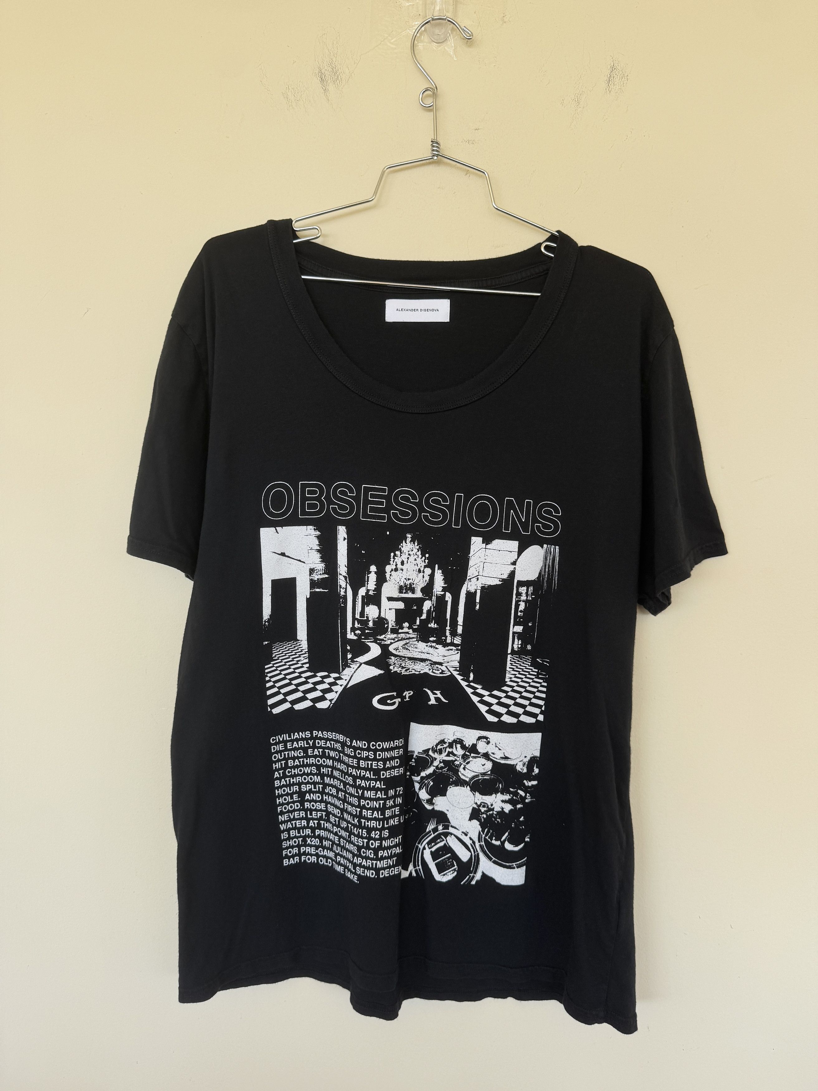 ALEXANDER DIGENOVA AD Obsessions Tee Size US XL / EU 56 / 4 - 5 Thumbnail