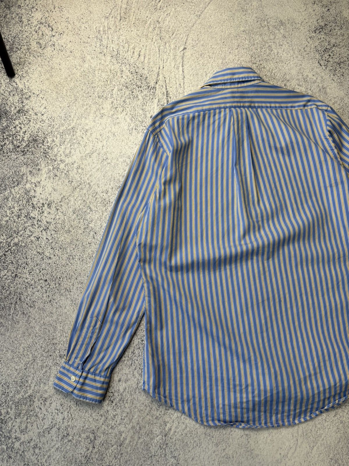Polo Ralph Lauren Vintage RALPH LAUREN Striped long Sleeved Shirt Rare Size US M / EU 48-50 / 2 - 15 Thumbnail