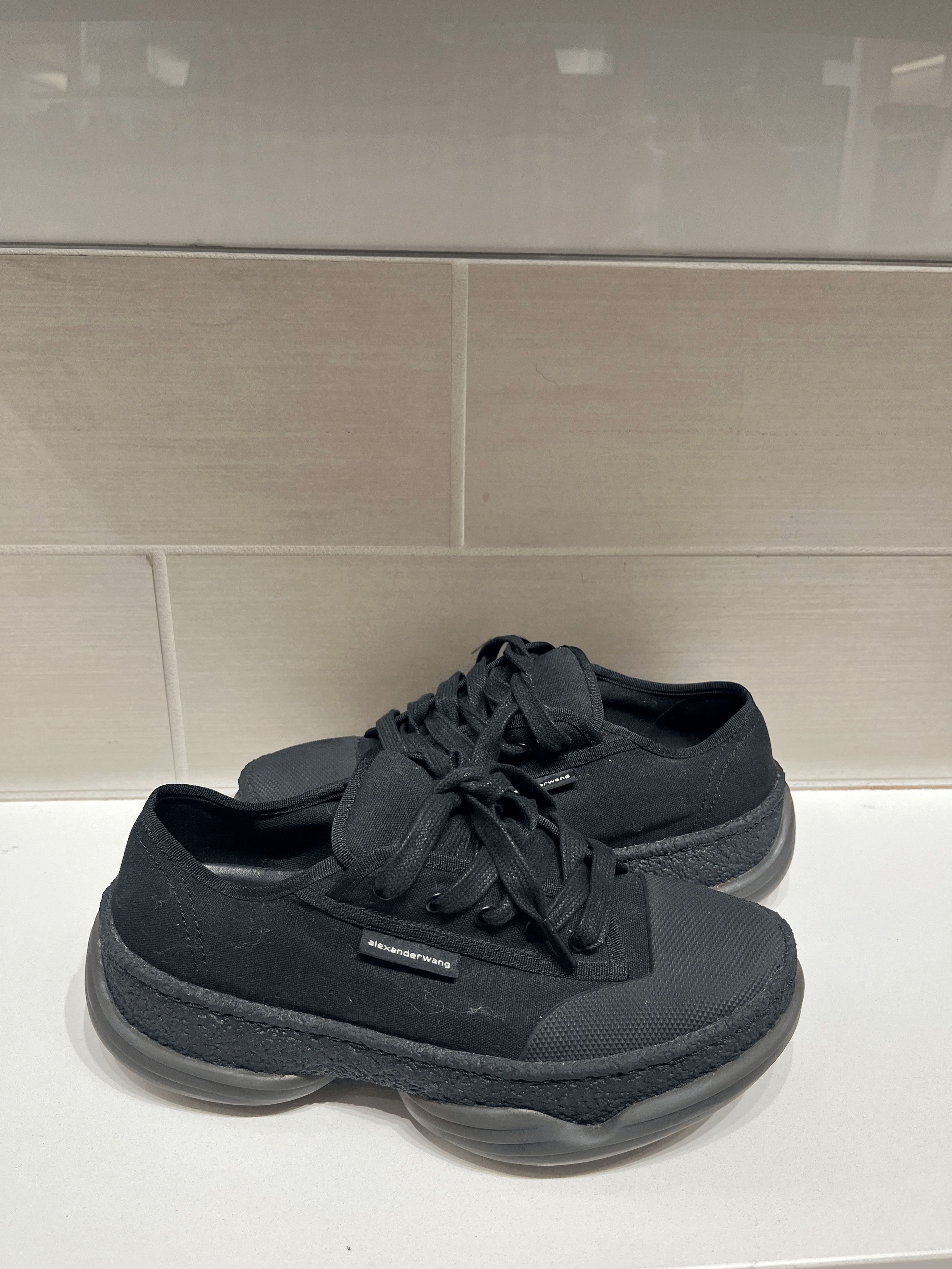 Alexander Wang Alexander Wang A1 Black Sneakers Size US 9 / IT 39 - 1 Thumbnail