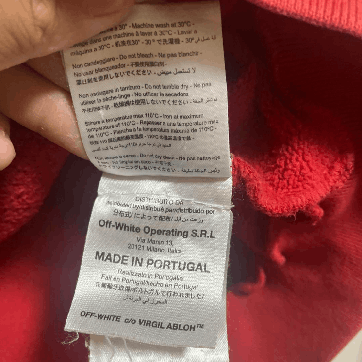Midnight Studios Rare Off-White x Midnight Studios Split Hoodie Size US XXL / EU 58 / 5 - 14 Thumbnail