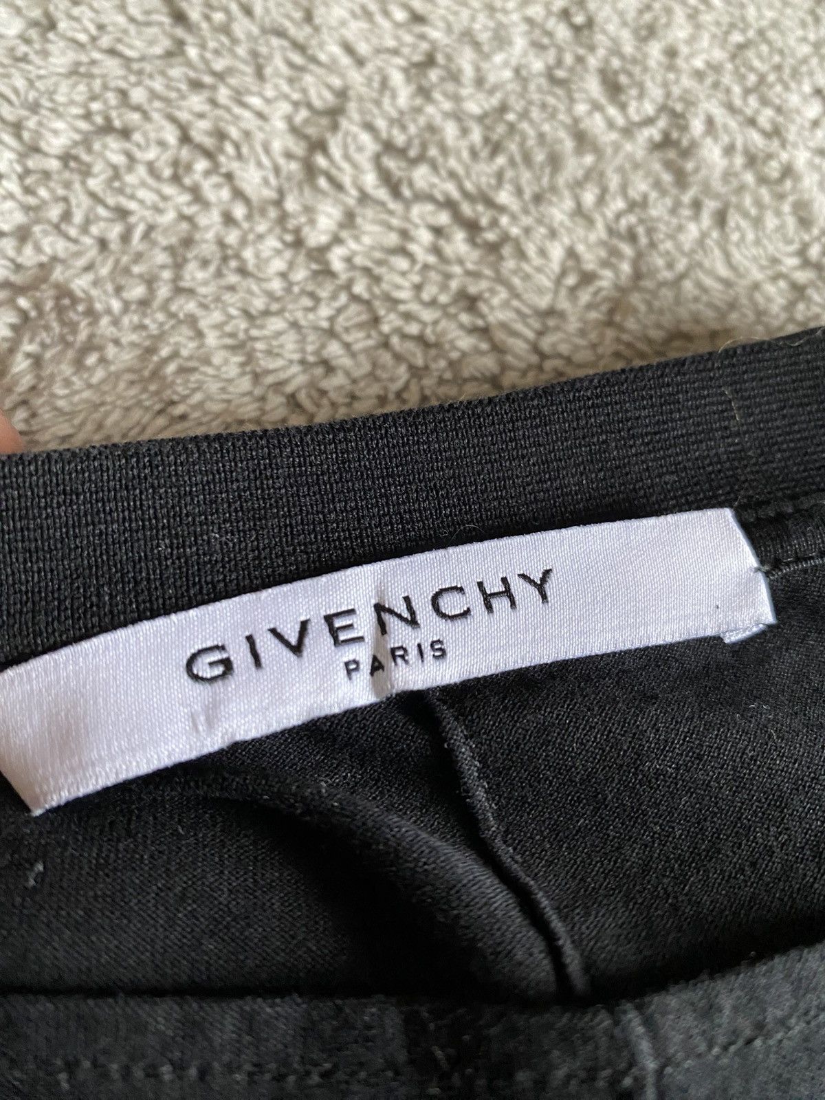 Givenchy Givenchy Lamb Leather Logo Patch Tee T Shirt Cuban Fit Grail Size US XS / EU 42 / 0 - 6 Thumbnail
