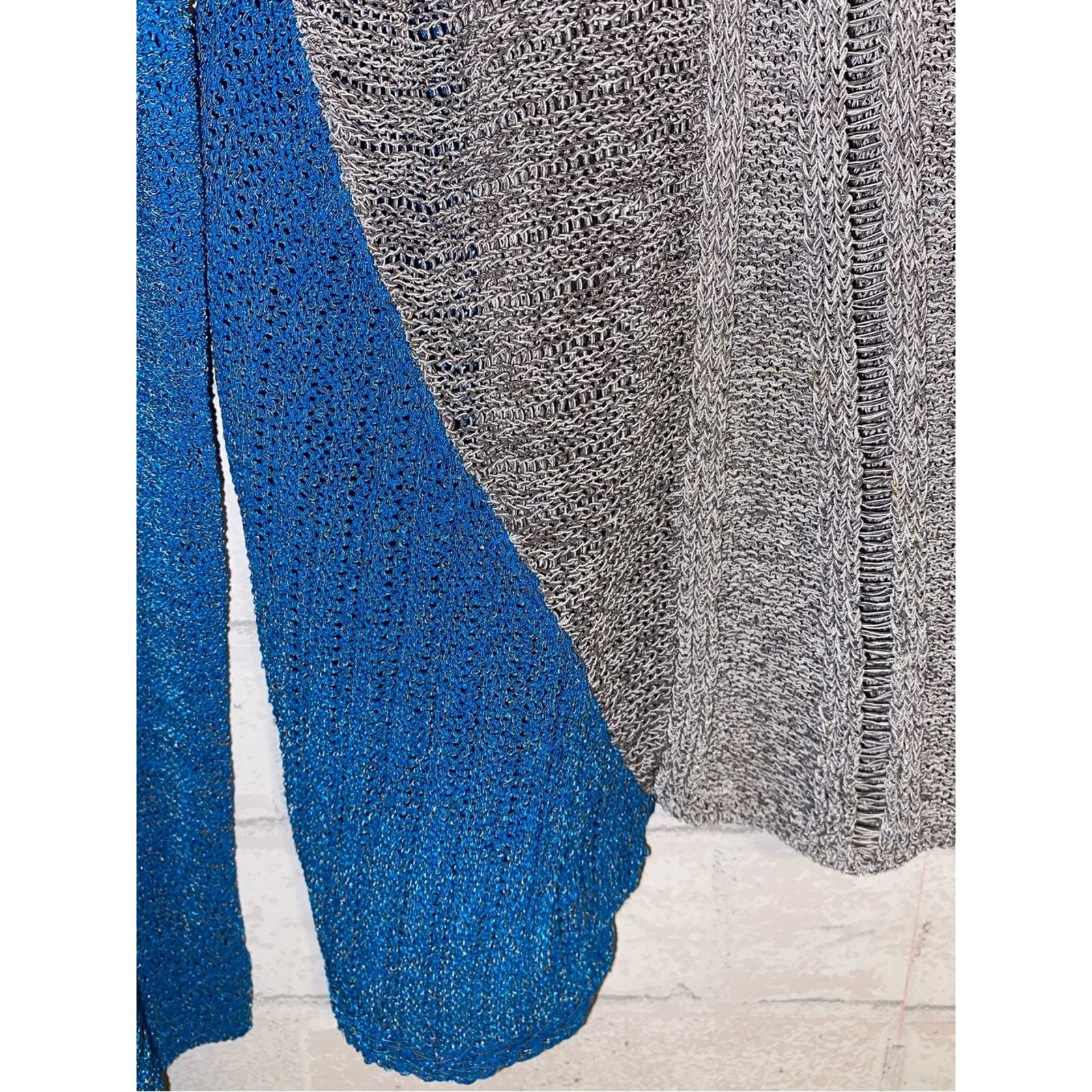 Helmut Lang Helmut Lang $345 Transparent Melange Knit Sweater Small EUC Size S / US 4 / IT 40 - 6 Thumbnail