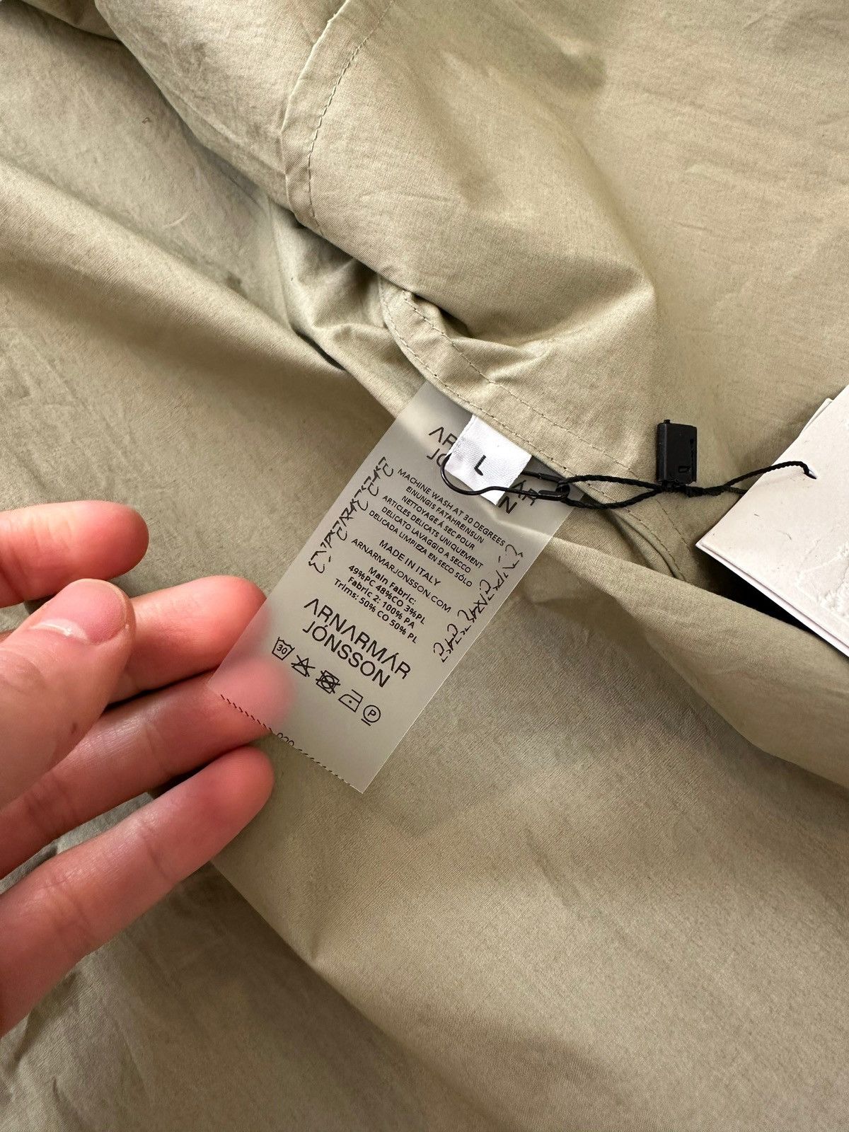 Arnar Mar Jonsson $1,110 Skel Oversized Boxy Parka Anorak Size US M / EU 48-50 / 2 - 14 Thumbnail