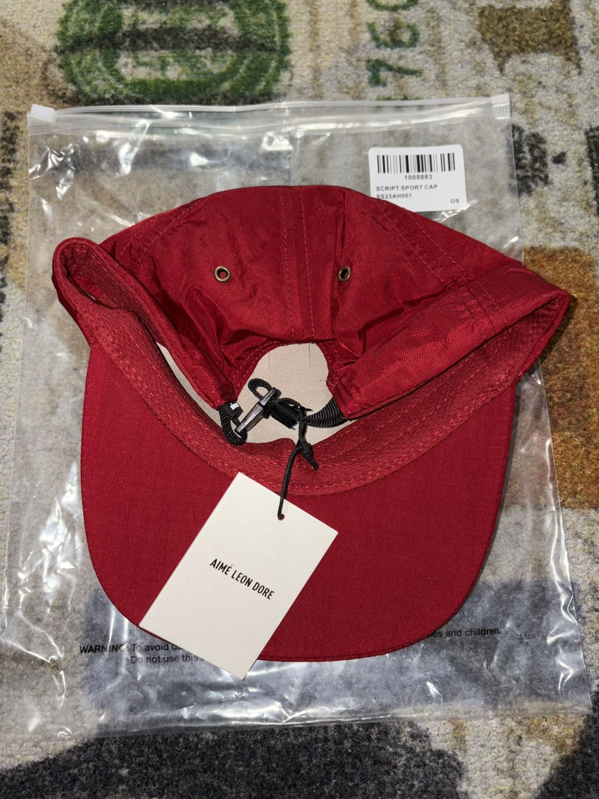Aime Leon Dore Aime Leon Dore Script Sport Hat Size ONE SIZE - 3 Thumbnail