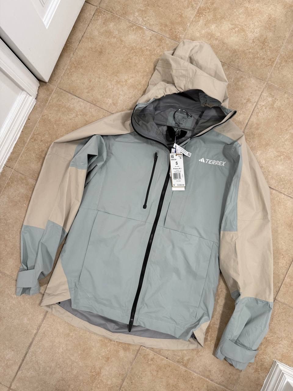 Adidas Adidas Terrex Xploric Rain RDY Hiking Jacket Men's Small Size US S / EU 44-46 / 1 - 1 Thumbnail