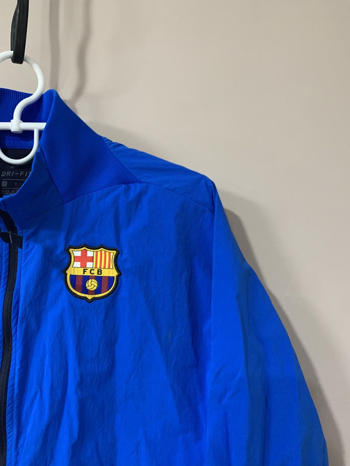 Nike Barcelona Full Zip Football Jacket Nike Soccer Size S Size US S / EU 44-46 / 1 - 4 Thumbnail