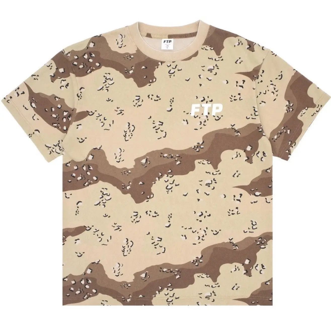Fuck The Population Desert Camo Logo Tee Size US L / EU 52-54 / 3 - 2 Thumbnail