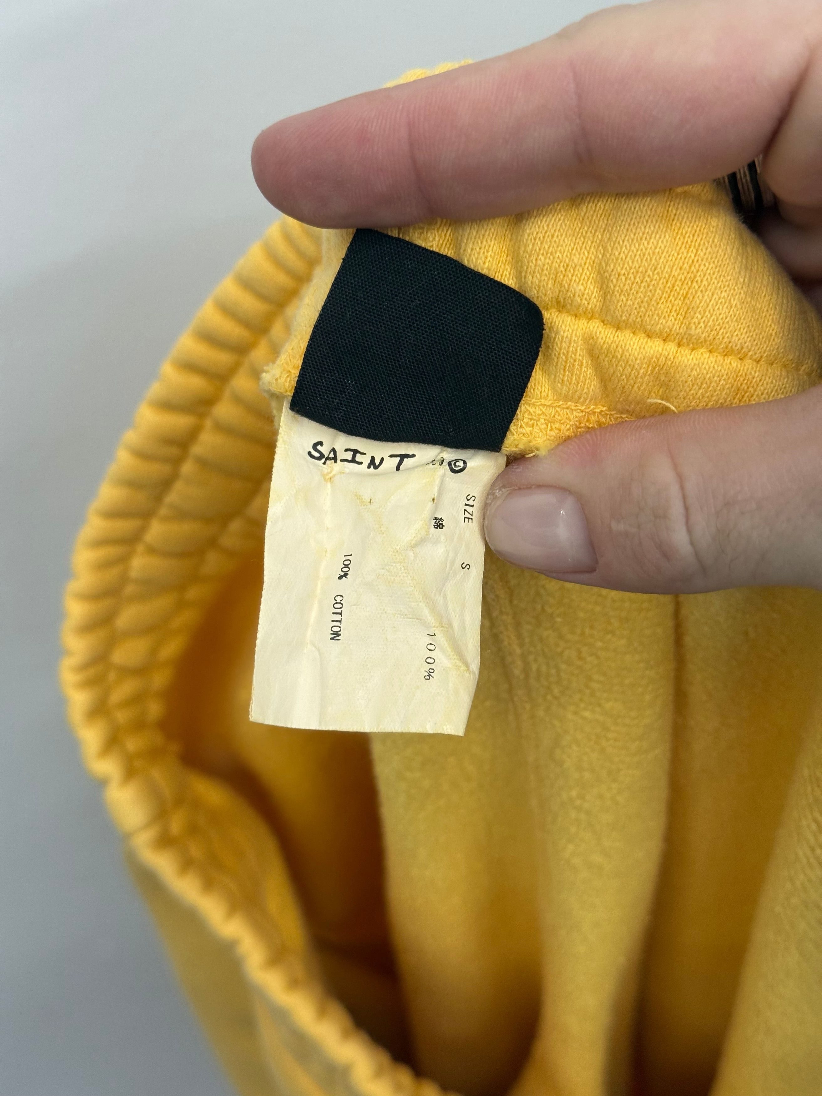 DENIM TEARS × Saint Michael Saint Michael x Denim Tears Sweatpants Yellow - Size S Size US 30 / EU 46 - 5 Thumbnail