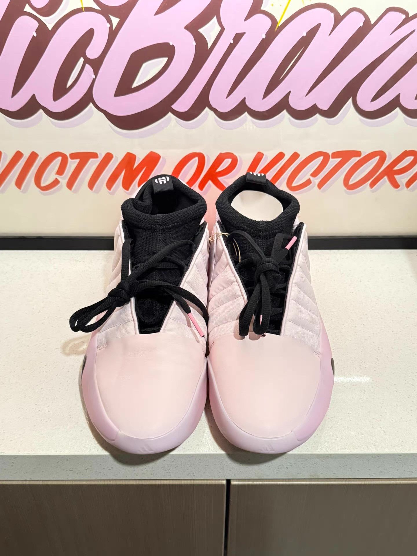 Adidas Adidas Harden Vol.7 pink basketball shoes Ｑ20 Size US 13 / EU 46 - 3 Thumbnail