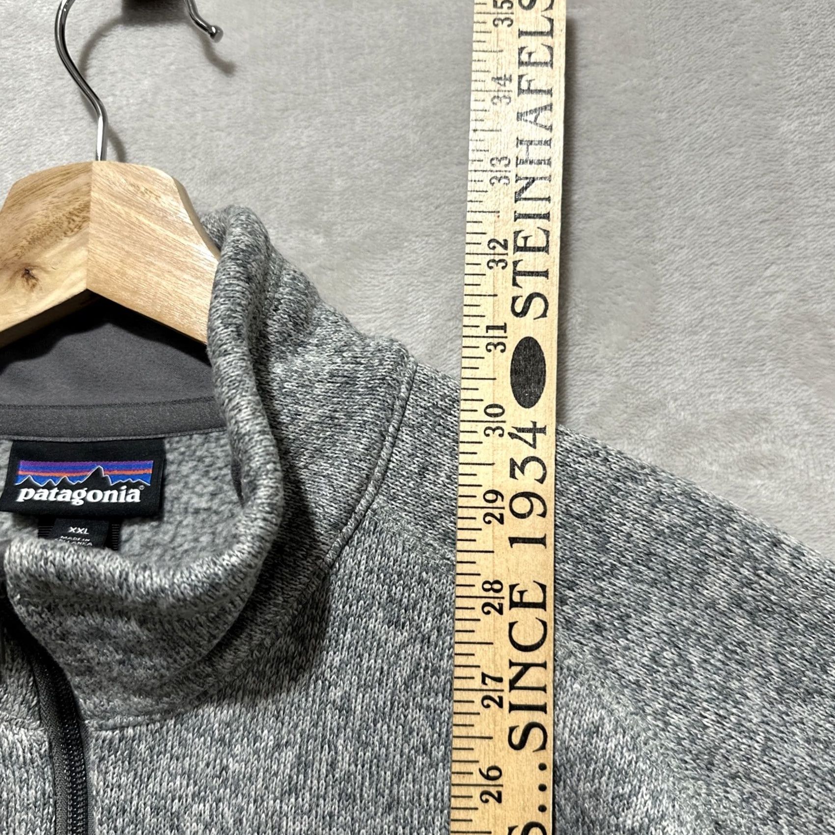 Patagonia Patagonia Better Sweater Fleece Jacket Men’s 2XL Stonewash Full Zip Logo Size US XXL / EU 58 / 5 - 8 Thumbnail