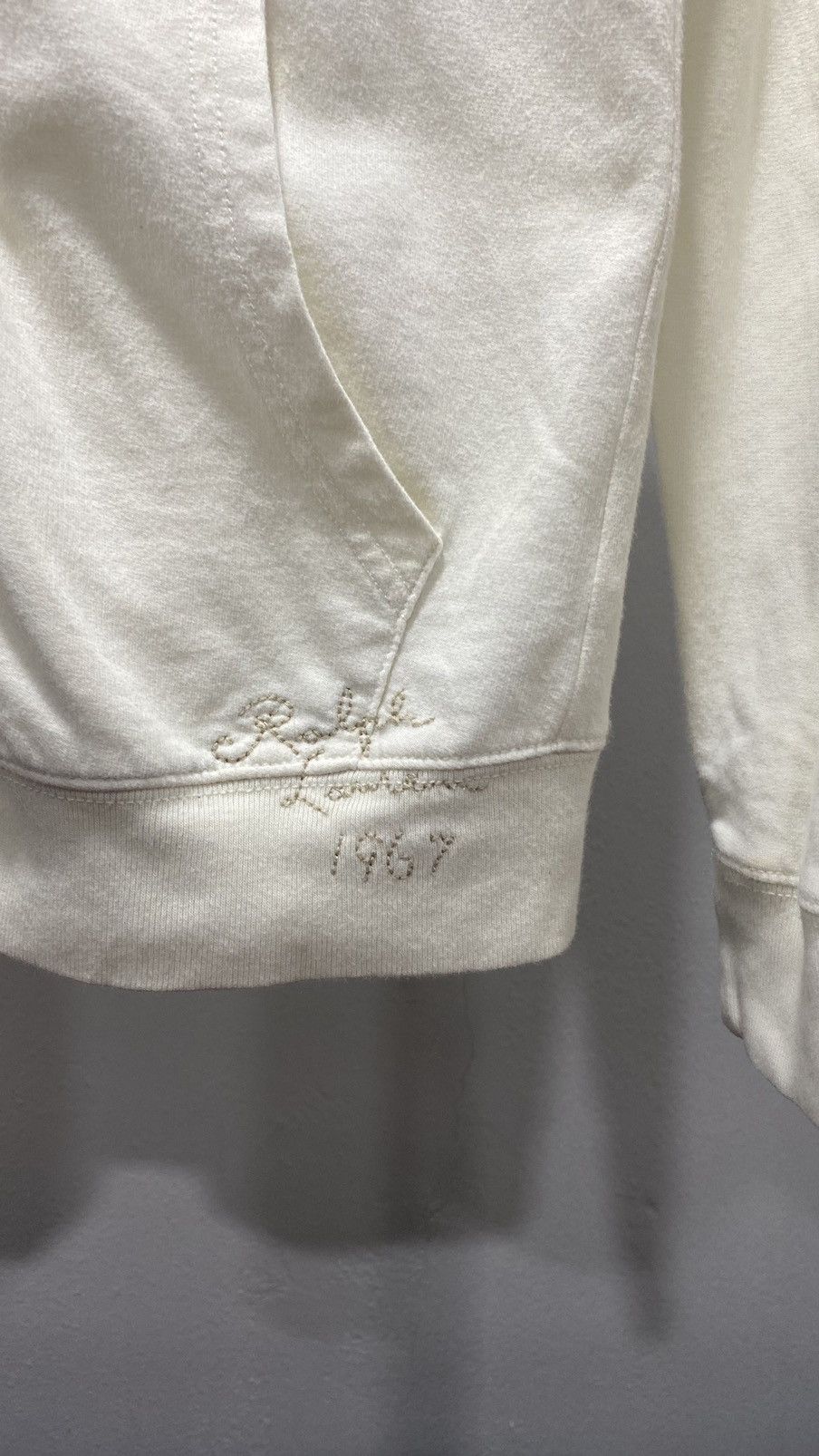 Designer × Polo Ralph Lauren × Vintage Polo Ralph Lauren Zipper Hoodie Size M / US 6-8 / IT 42-44 - 5 Thumbnail