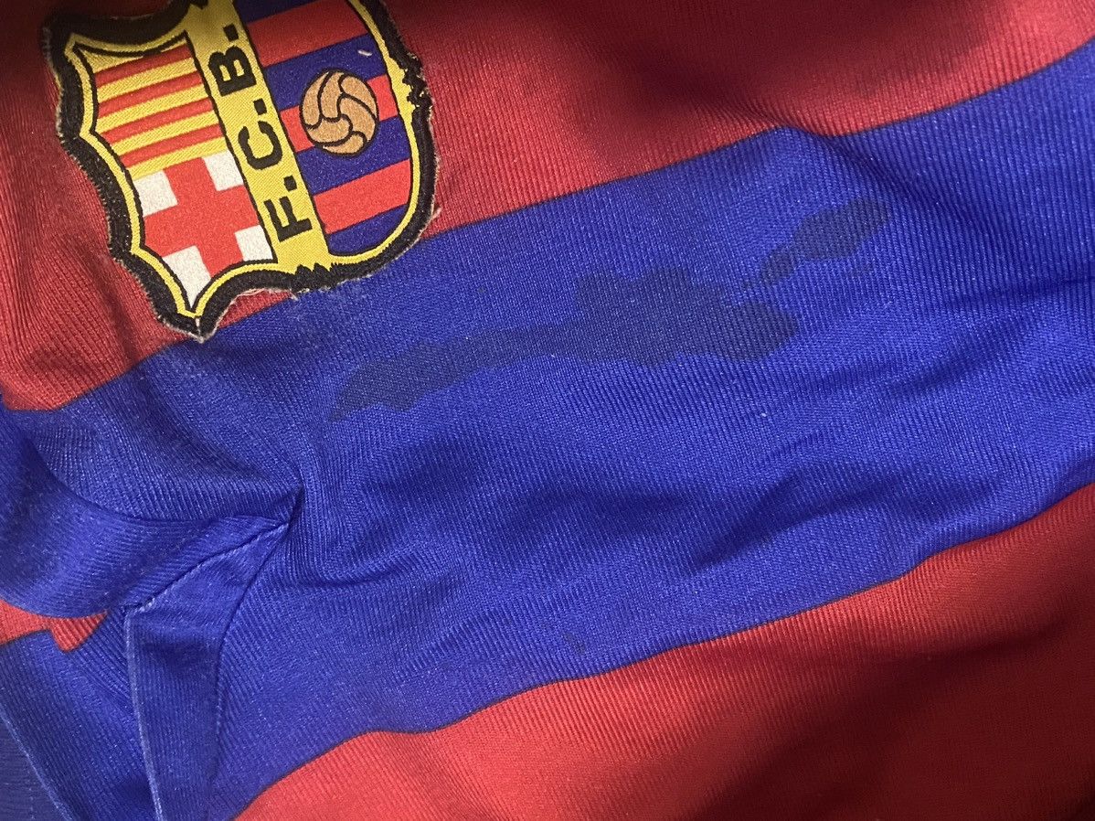 Vintage Barca Jersey Size US XL / EU 56 / 4 - 3 Thumbnail