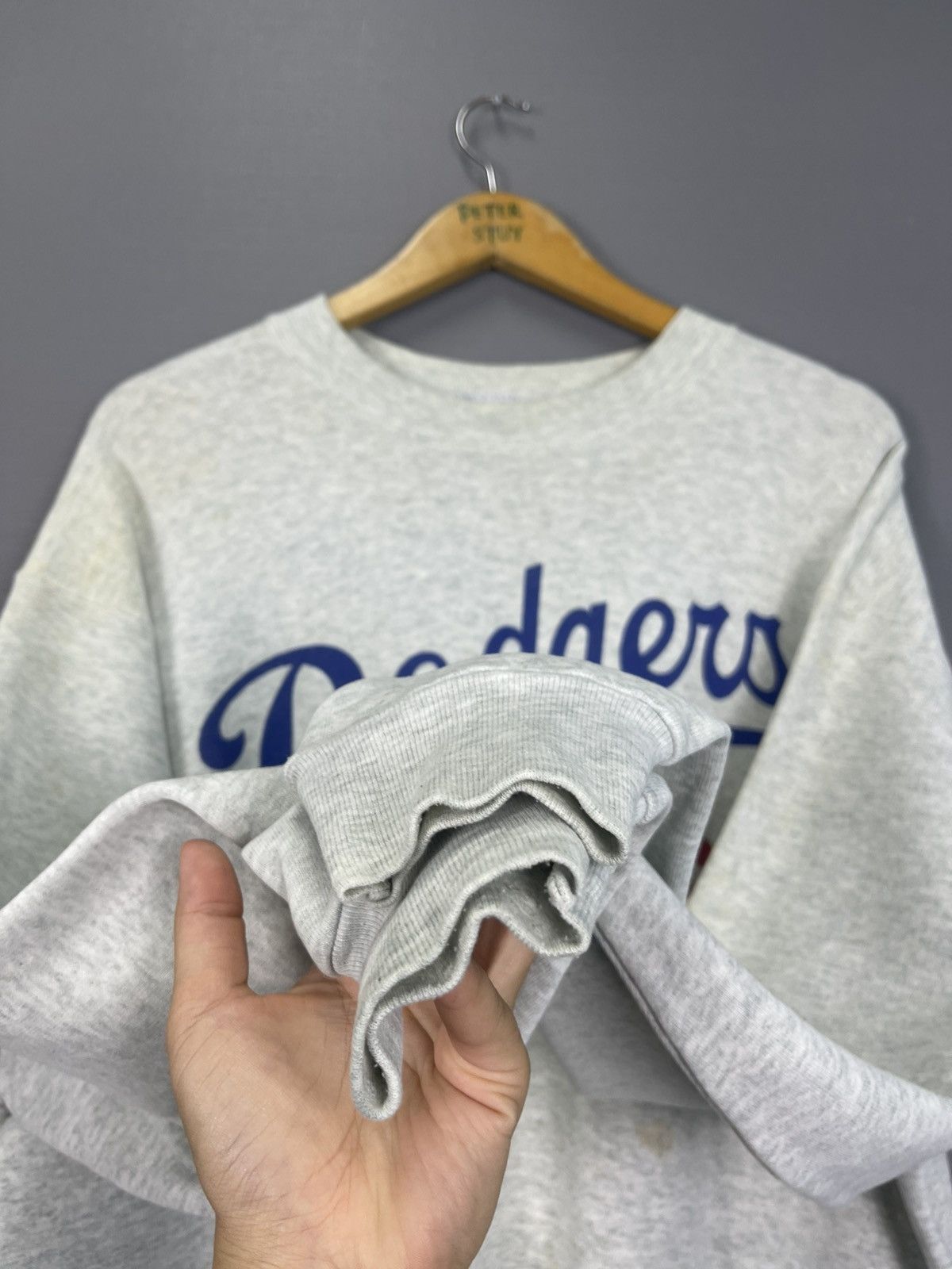MLB Vintage 1995 MLB LA Dodgers Team Sweatshirt Size US L / EU 52-54 / 3 - 7 Thumbnail