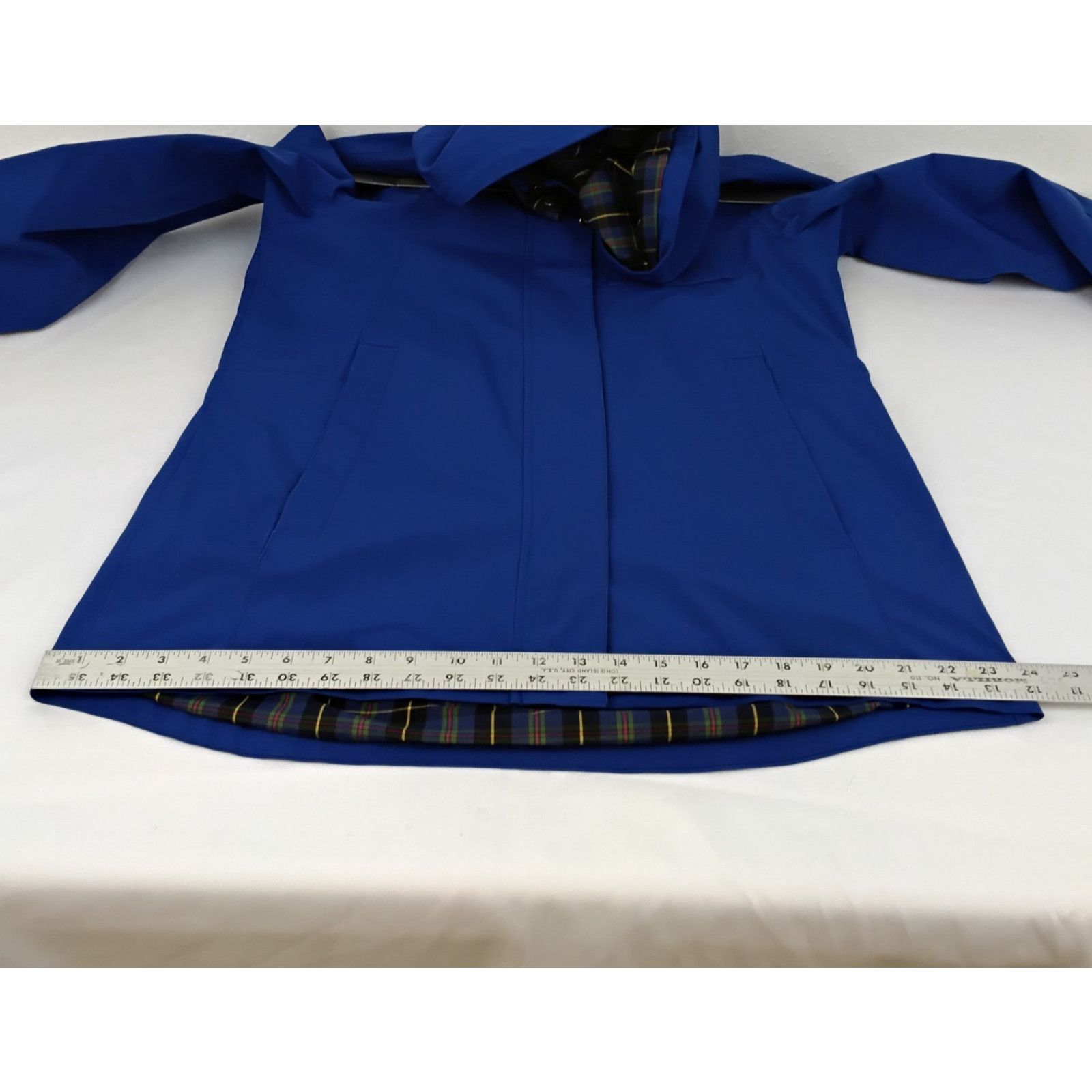 Pendleton Pendleton Rain Jacket Women's M Blue Full Zip Hooded Size M / US 6-8 / IT 42-44 - 11 Thumbnail