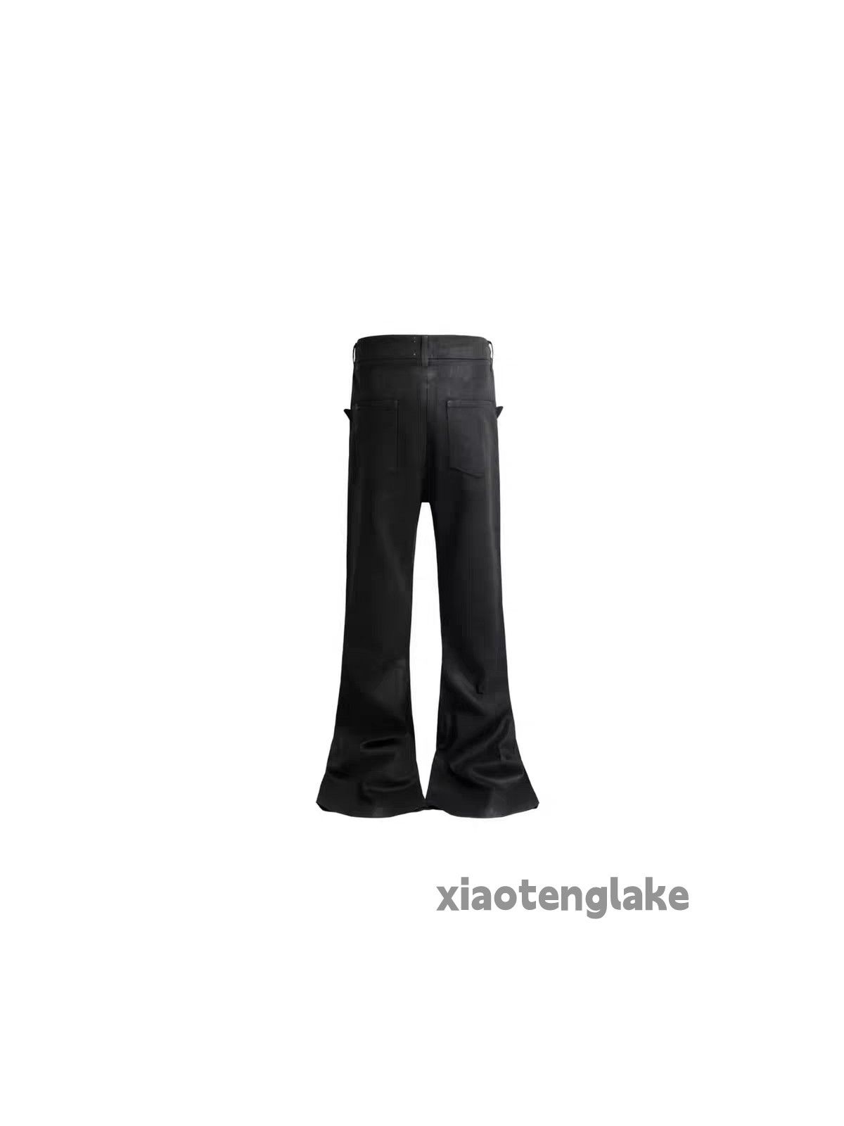 Jean ltx vintage pioneer wax coated punk grunge bootcut pants Size US 31 - 7 Thumbnail
