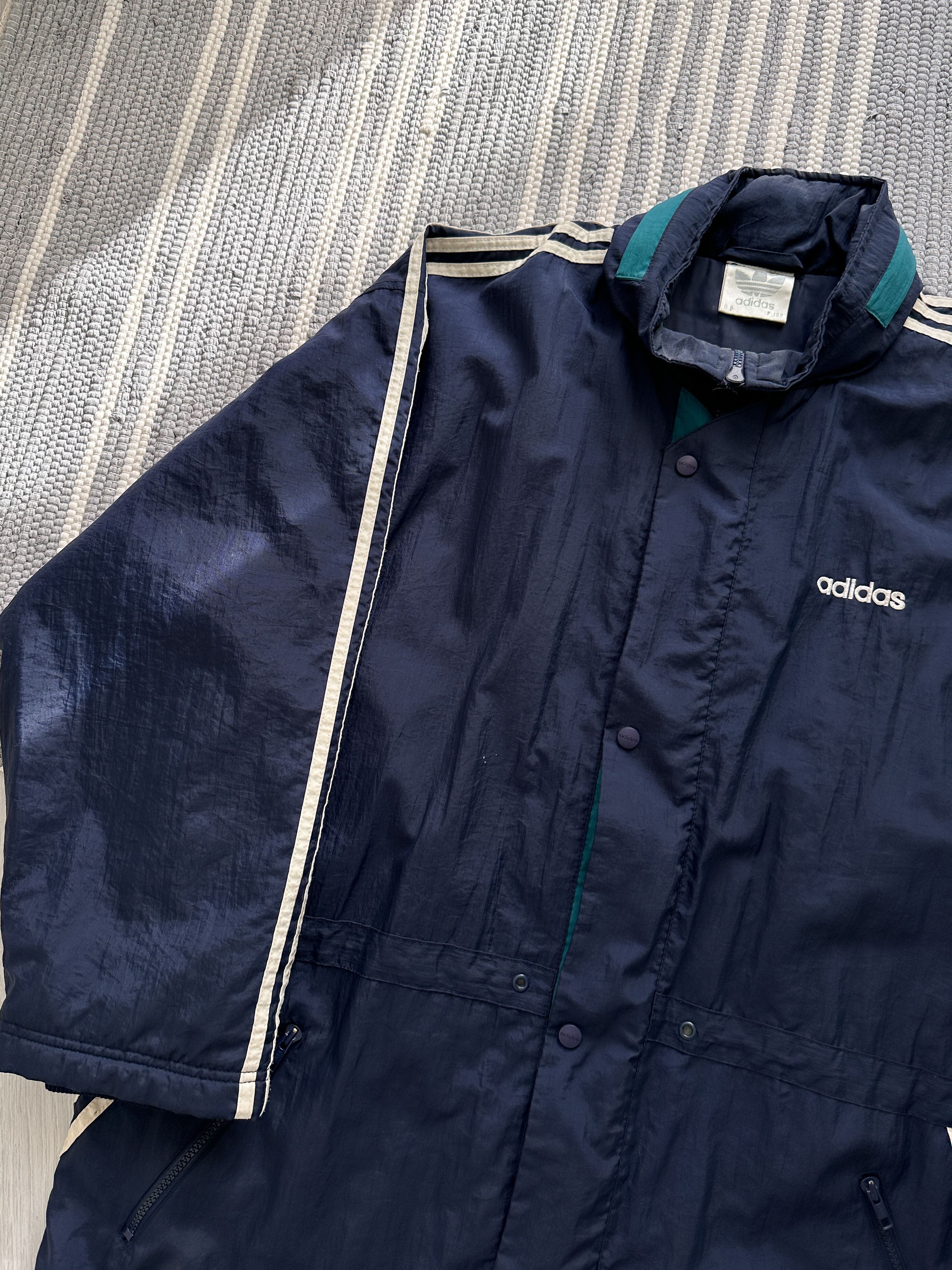 Adidas ADIDAS Vintage Windbreaker Coat Jacket Size US XL / EU 56 / 4 - 4 Thumbnail