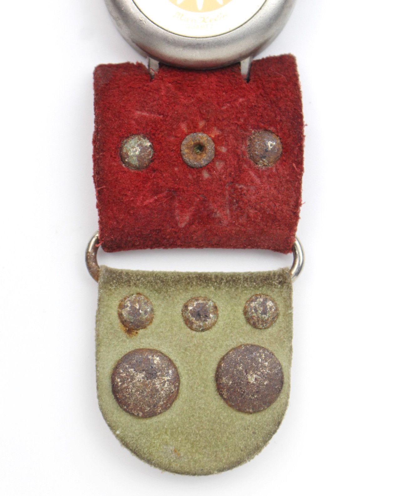 Hysteric Glamour 1990S MANKE JAPAN HANDCRAFTED SUEDE SNAP-BAND WATCH Size ONE SIZE - 6 Thumbnail