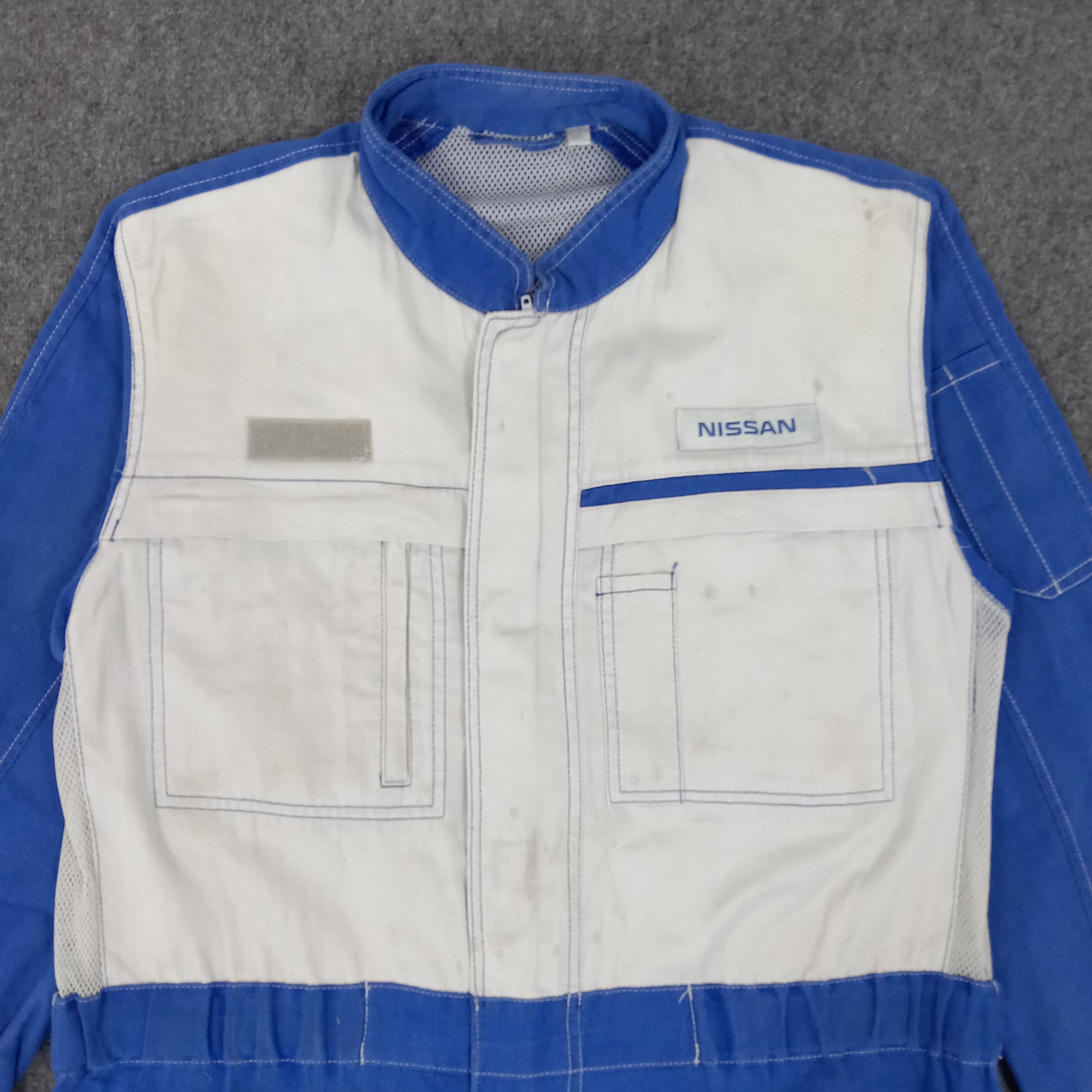 Japanese Brand × Vintage Nissan Japanese Racing Motorsports Coverall Jacket Size US M / EU 48-50 / 2 - 6 Thumbnail