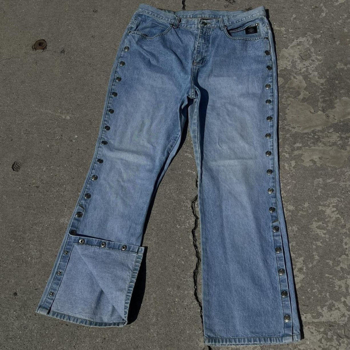 Harley Davidson Harley Davidson Flared Jeans Size US 35 - 2 Thumbnail