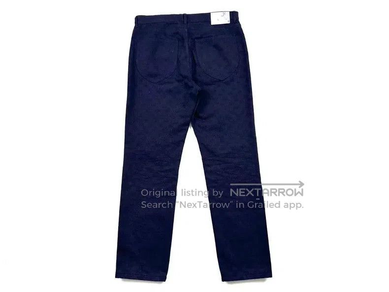 Louis Vuitton Louis Vuitton LV Presbyterian dark ink leather jeans. Size US 34 / EU 50 - 4 Thumbnail