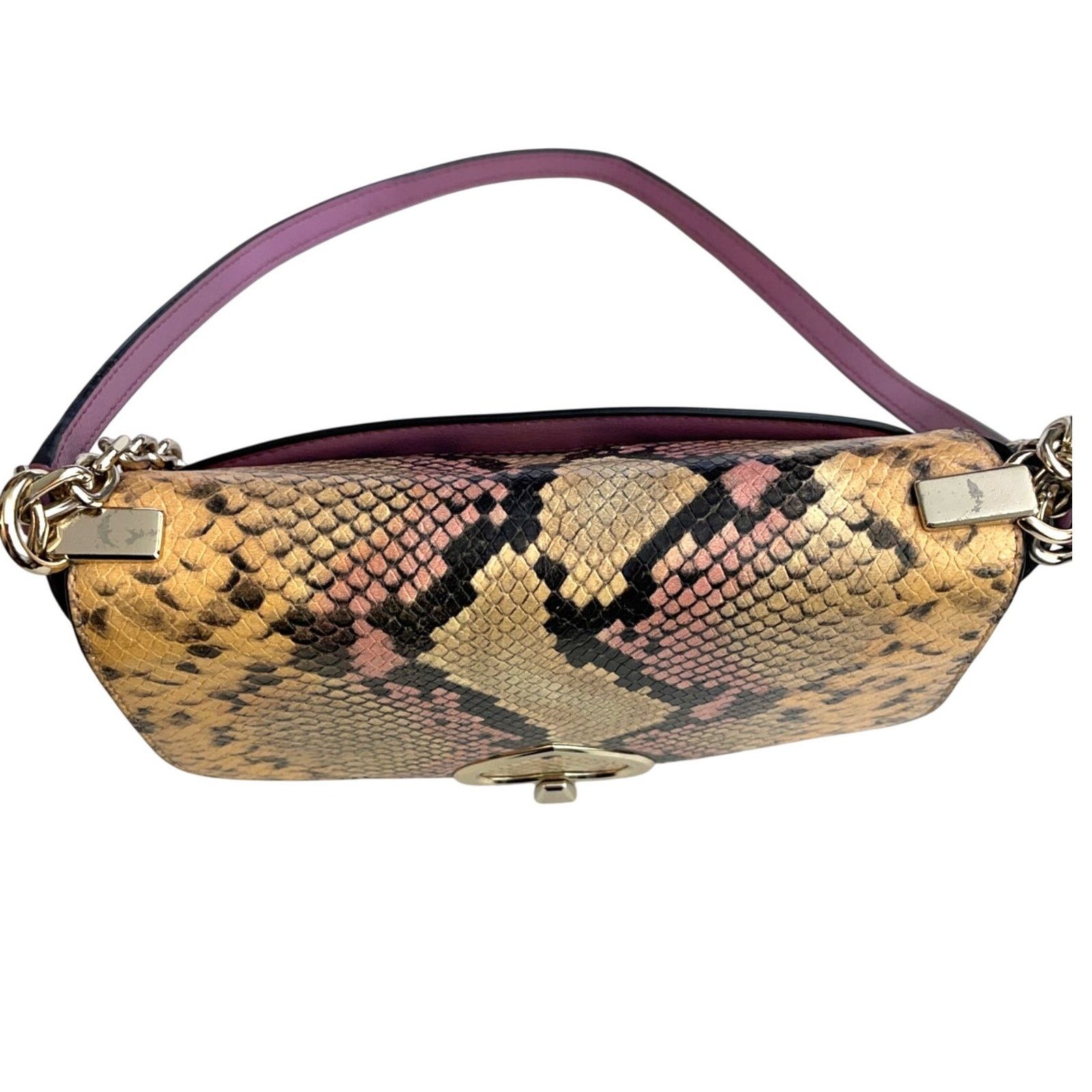 Kate Spade Kate Spade Robyn Exotic Leather Saddle Bag Dust Bag EUC Size ONE SIZE - 5 Thumbnail