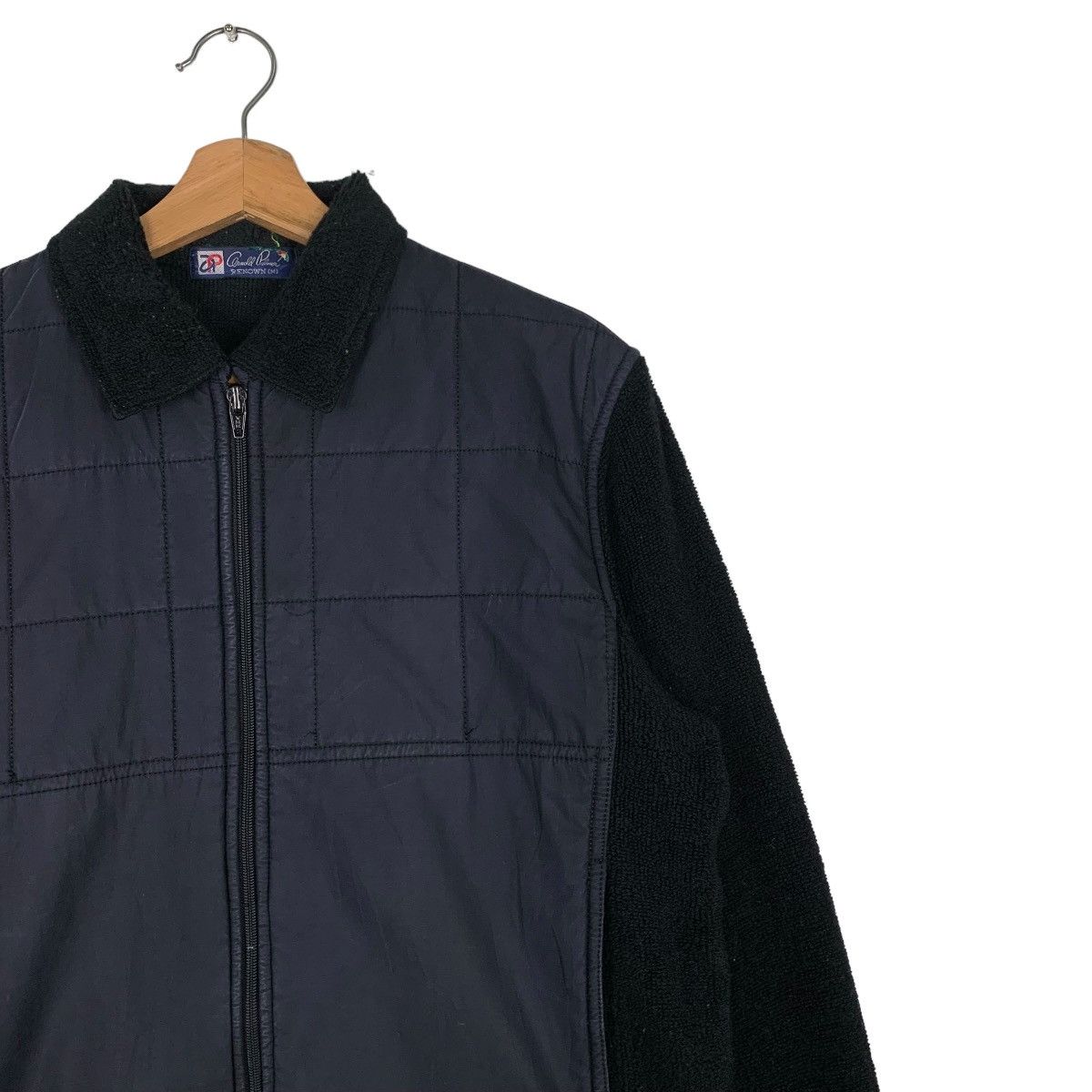 Japanese Brand 90's Arnold Palmer Hybrid Bomber Jacket #0853-C38 Size US M / EU 48-50 / 2 - 5 Thumbnail