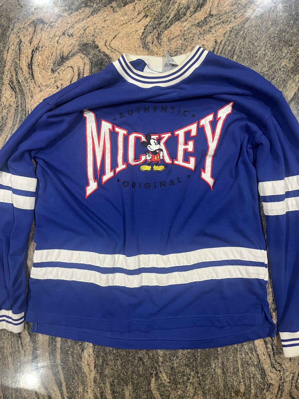 Disney Vintage 2000’s mickey pullover jersey Size US L / EU 52-54 / 3 - 1 Thumbnail