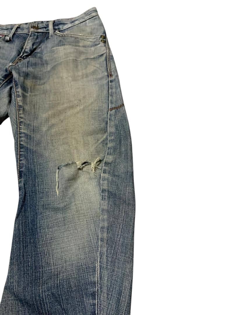 Edwin Vintage Edwin Curve Leg Jeans Distressed Size US 30 / EU 46 - 3 Thumbnail