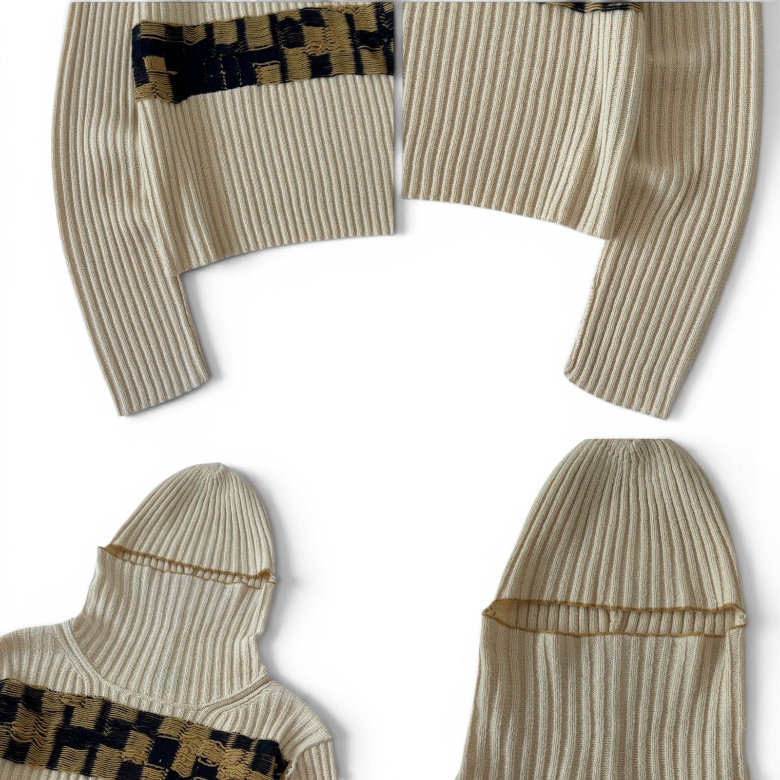 Calvin Klein 205W39NYC Calvin Klein 205W39NYC by Raf Simons Ribbed Knit Sweater Size US M / EU 48-50 / 2 - 3 Thumbnail
