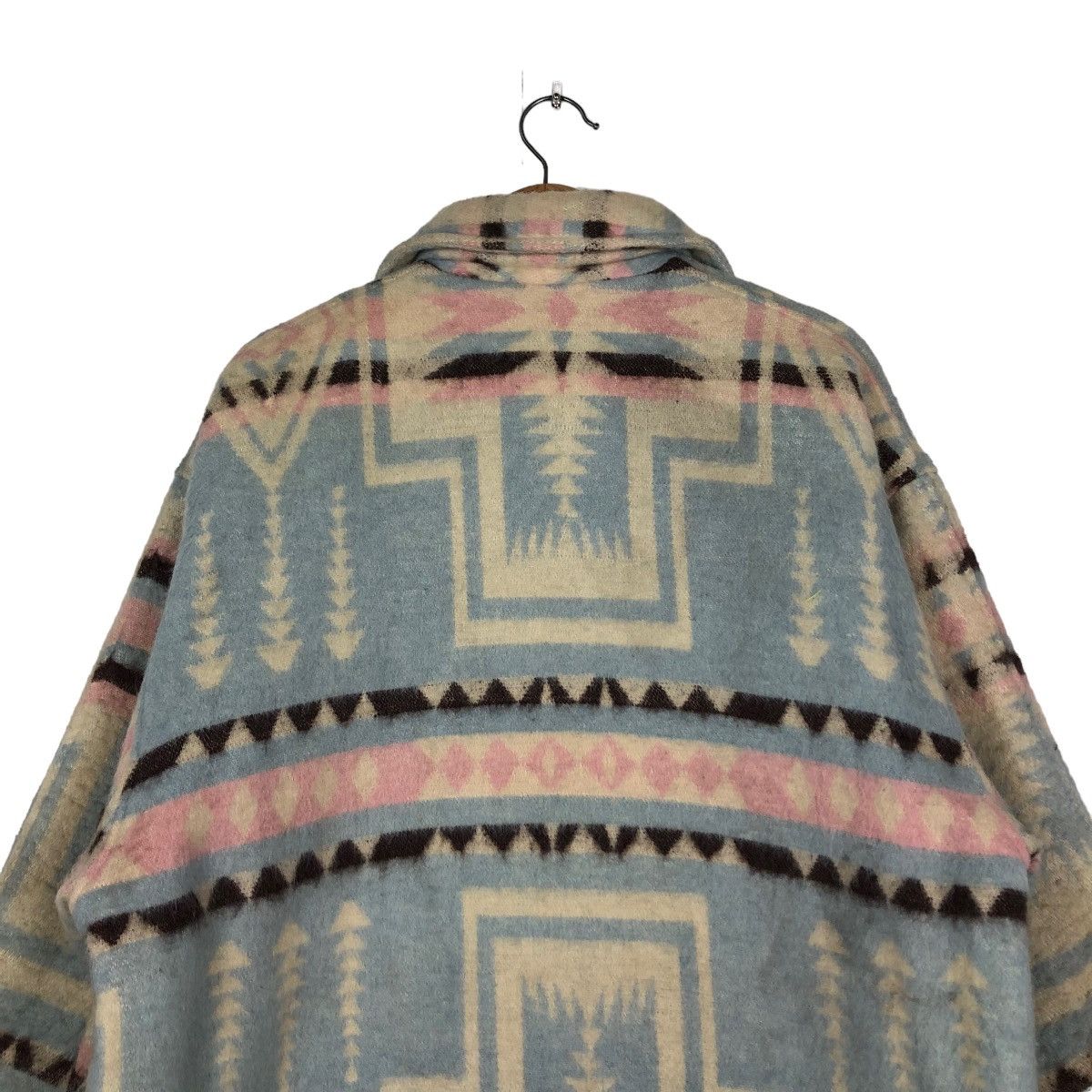 Japanese Brand 📌VINTAGE WOOL JACKET TWO PEOPLE JAPAN NAVAJO NATIVE Size US M / EU 48-50 / 2 - 14 Thumbnail