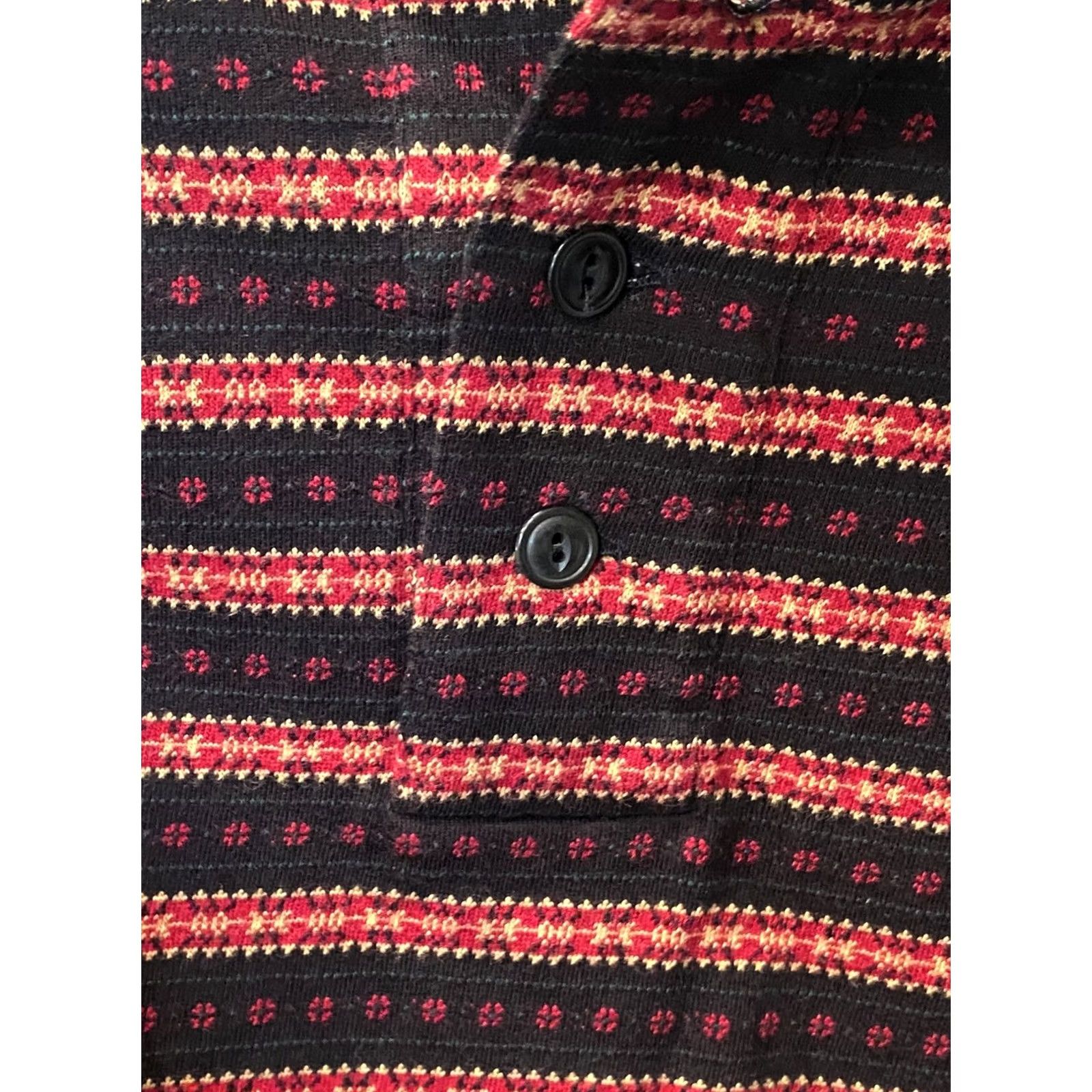 Ralph Lauren VTG Polo Ralph Lauren Polo Shirt Mens L Multicolor Adobe Collar Long Sleeve Shirt Large L Size US L / EU 52-54 / 3 - 6 Thumbnail