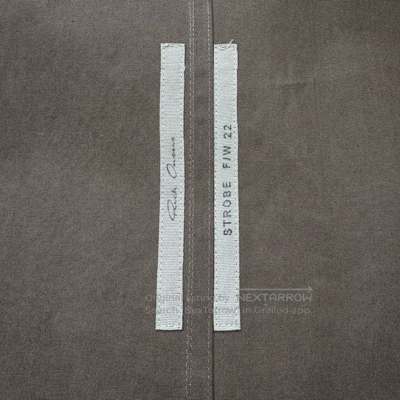 Rick Owens Rick Owens 22FW Poster Show Designer Shirt Short Sleeve Ja Size US M / EU 48-50 / 2 - 7 Thumbnail