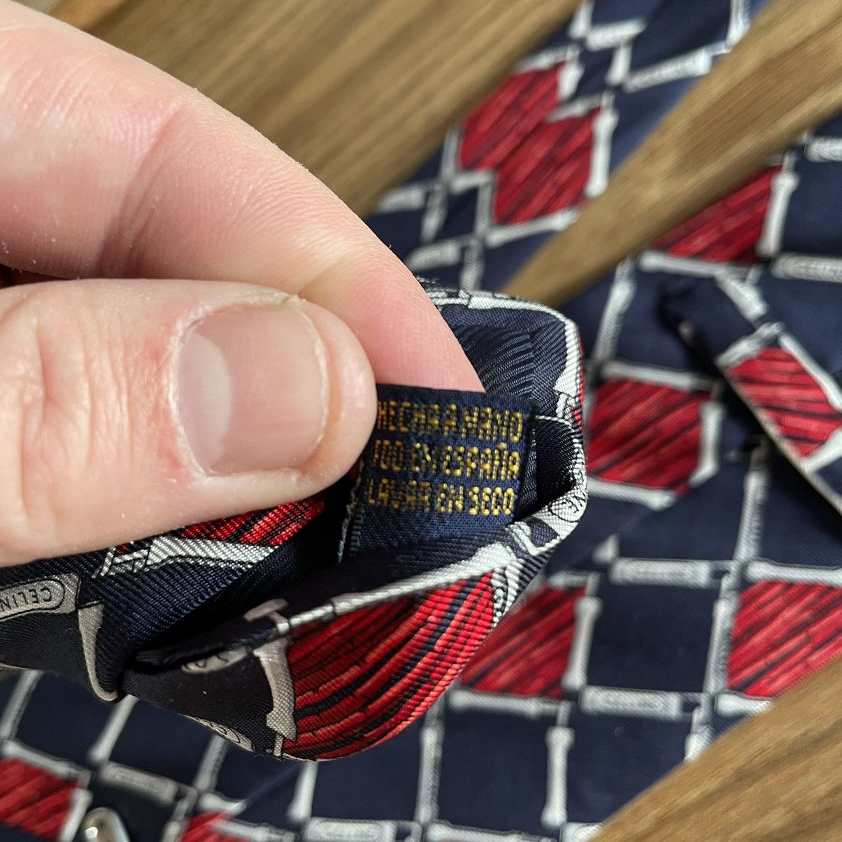 Celine Vintage Celine Paris Tie Silk Old Money Style USA 00s Size ONE SIZE - 10 Thumbnail