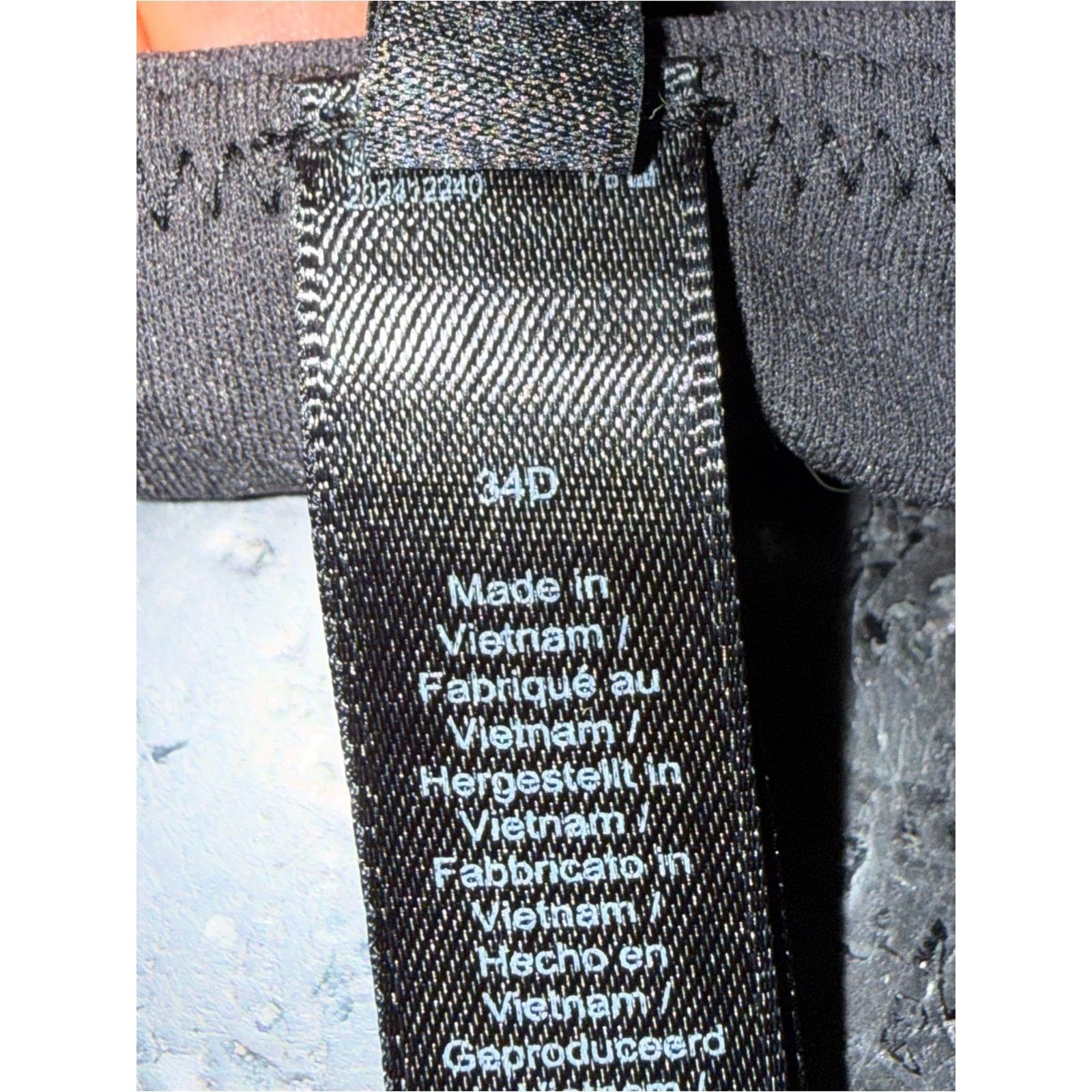 SKIMS SKIMS Black Underwire BACK SMOOTHING Smooth Back SZ 34D Size ONE SIZE - 6 Thumbnail