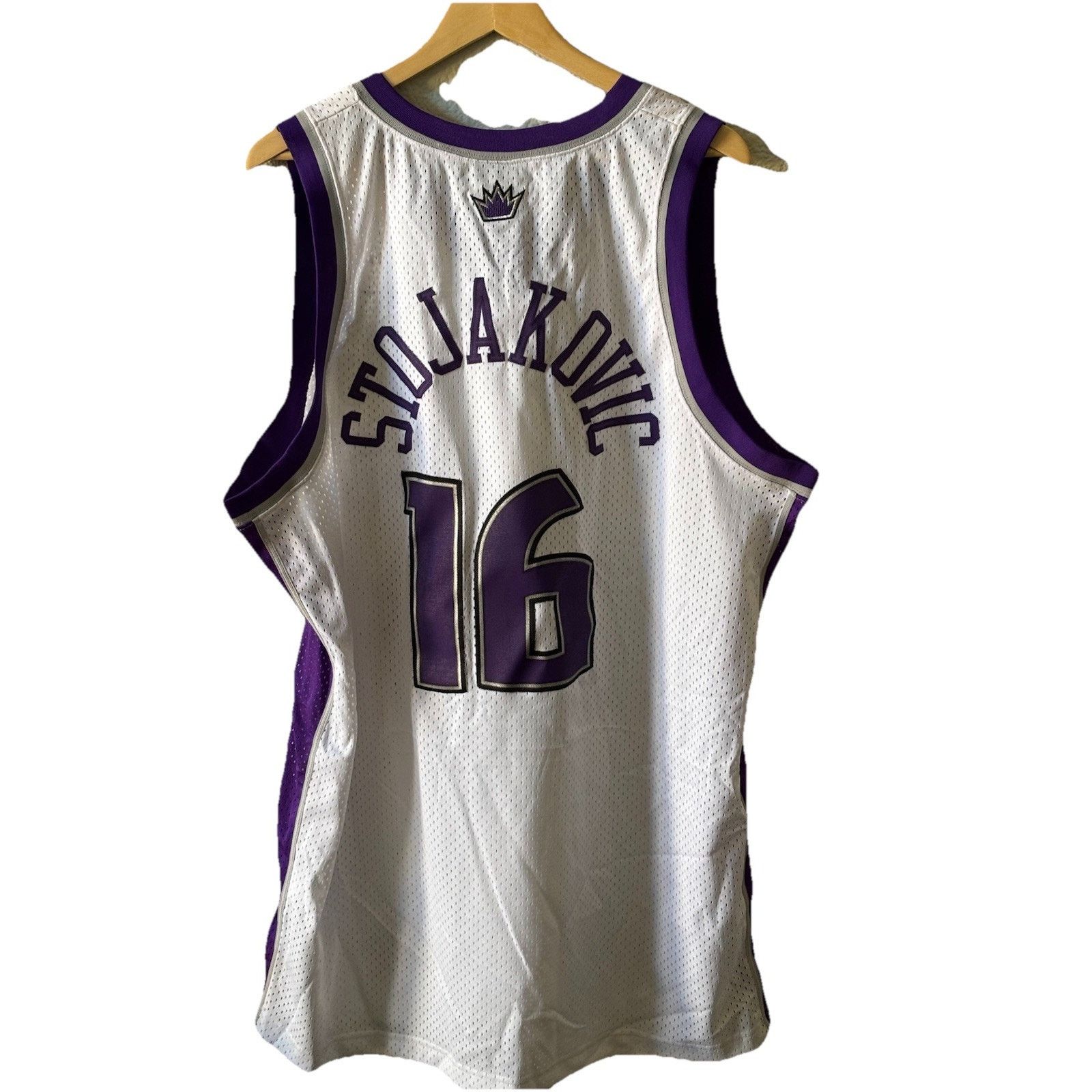 NBA Stojakovic King’s Jersey, Rare Vintage, Original Tags 2xl Size US XXL / EU 58 / 5 - 8 Thumbnail