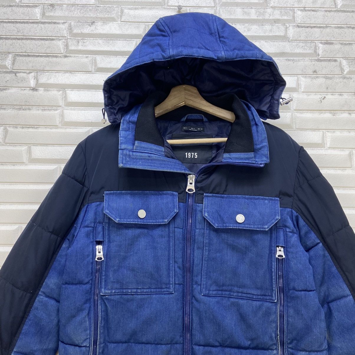 Zara Zara Man Original Denim Puffer Jacket Size US S / EU 44-46 / 1 - 4 Thumbnail