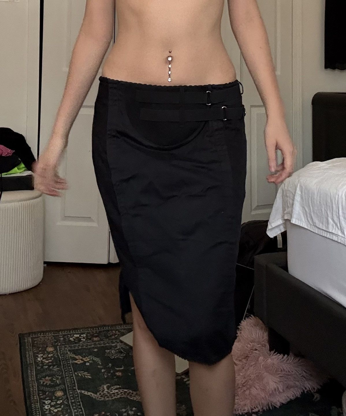 Dolce & Gabbana Vintage Dolce & Gabbana Midi Skirt Size 28" / US 6 / IT 42 - 3 Thumbnail