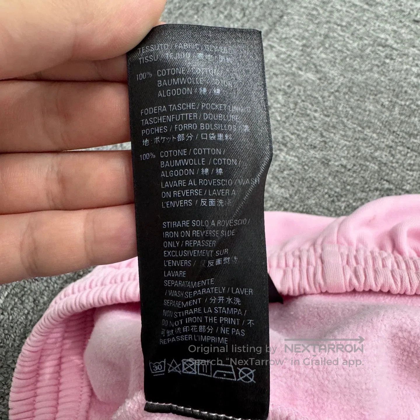 Balenciaga Balenciaga Embroidered Letter Shorts. Size US 26 / EU 42 - 4 Thumbnail