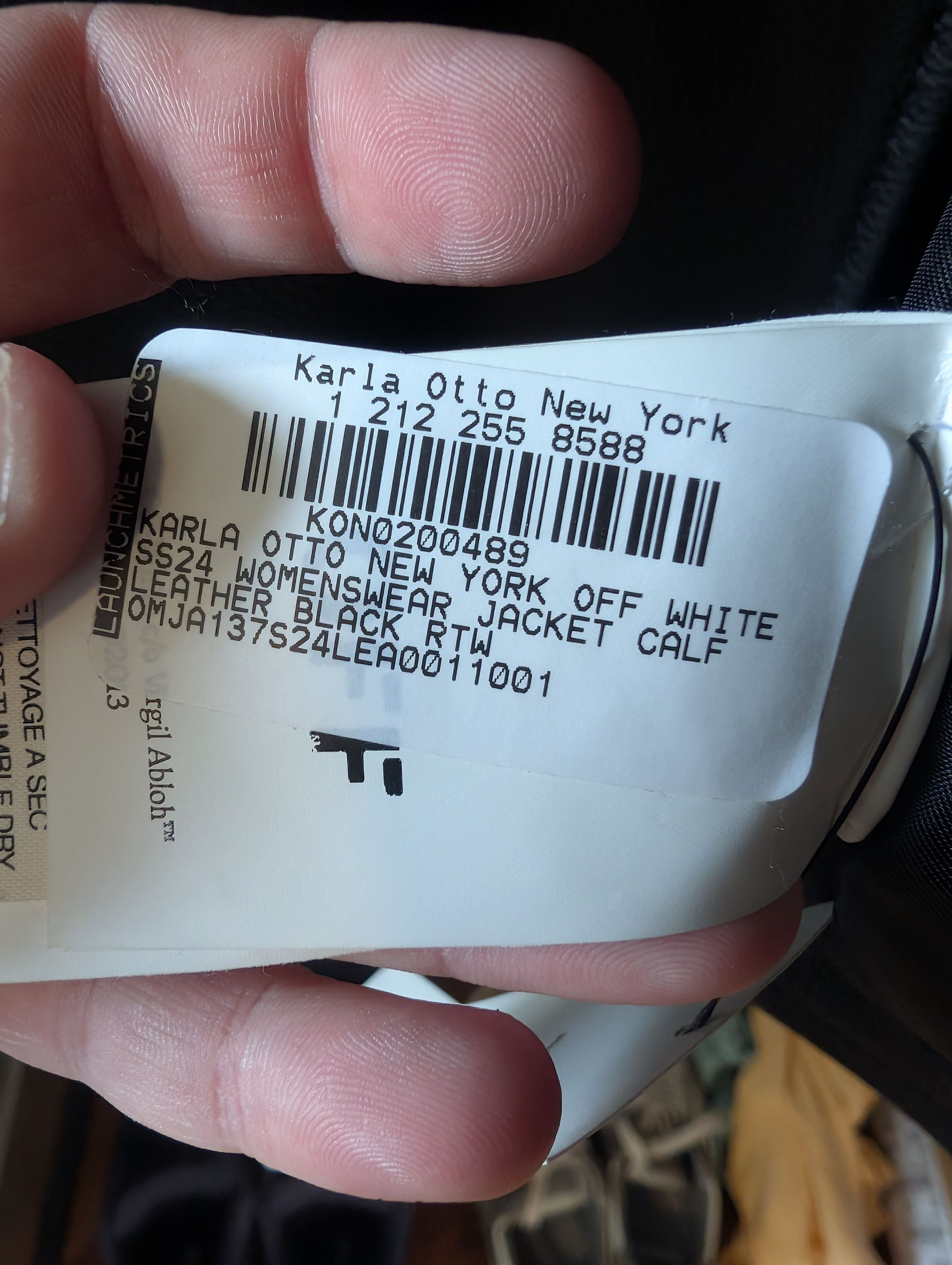 Off-White Rare Off-white nature lover Leather jacket Size US M / EU 48-50 / 2 - 13 Thumbnail