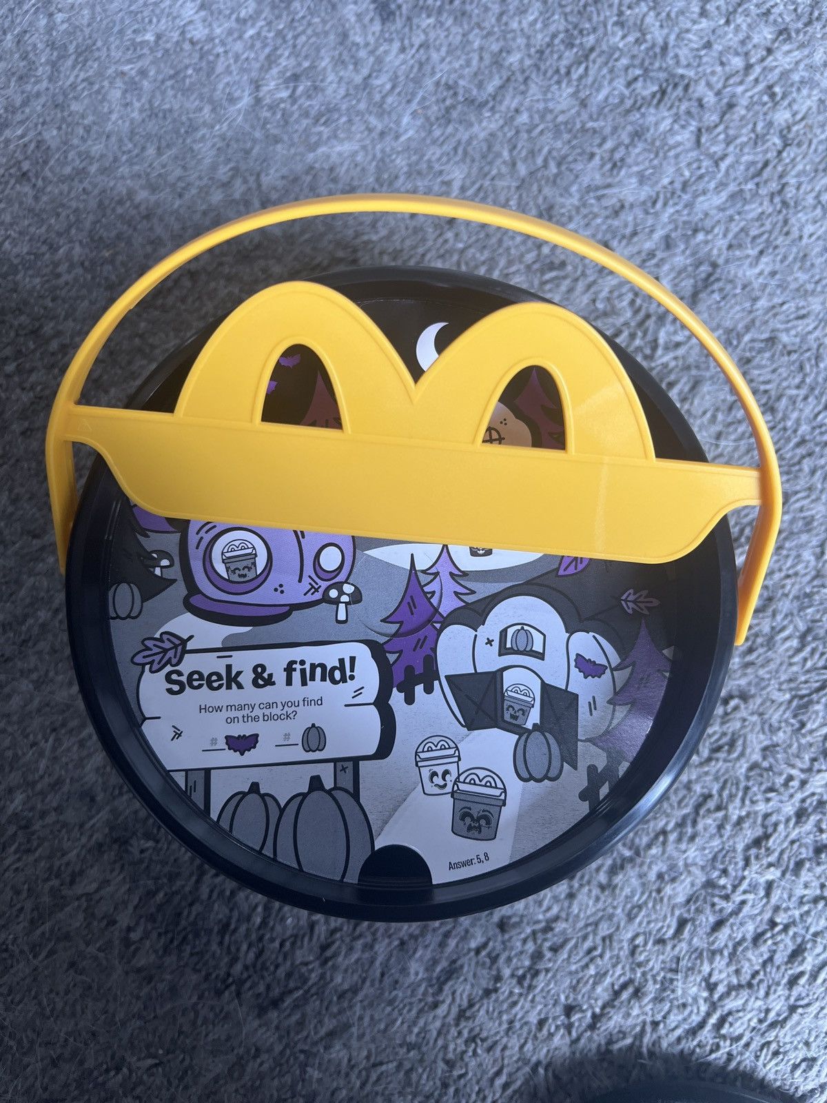 Hypebeast 2025 McDonald’s Cat Boo Bucket Size ONE SIZE - 3 Thumbnail