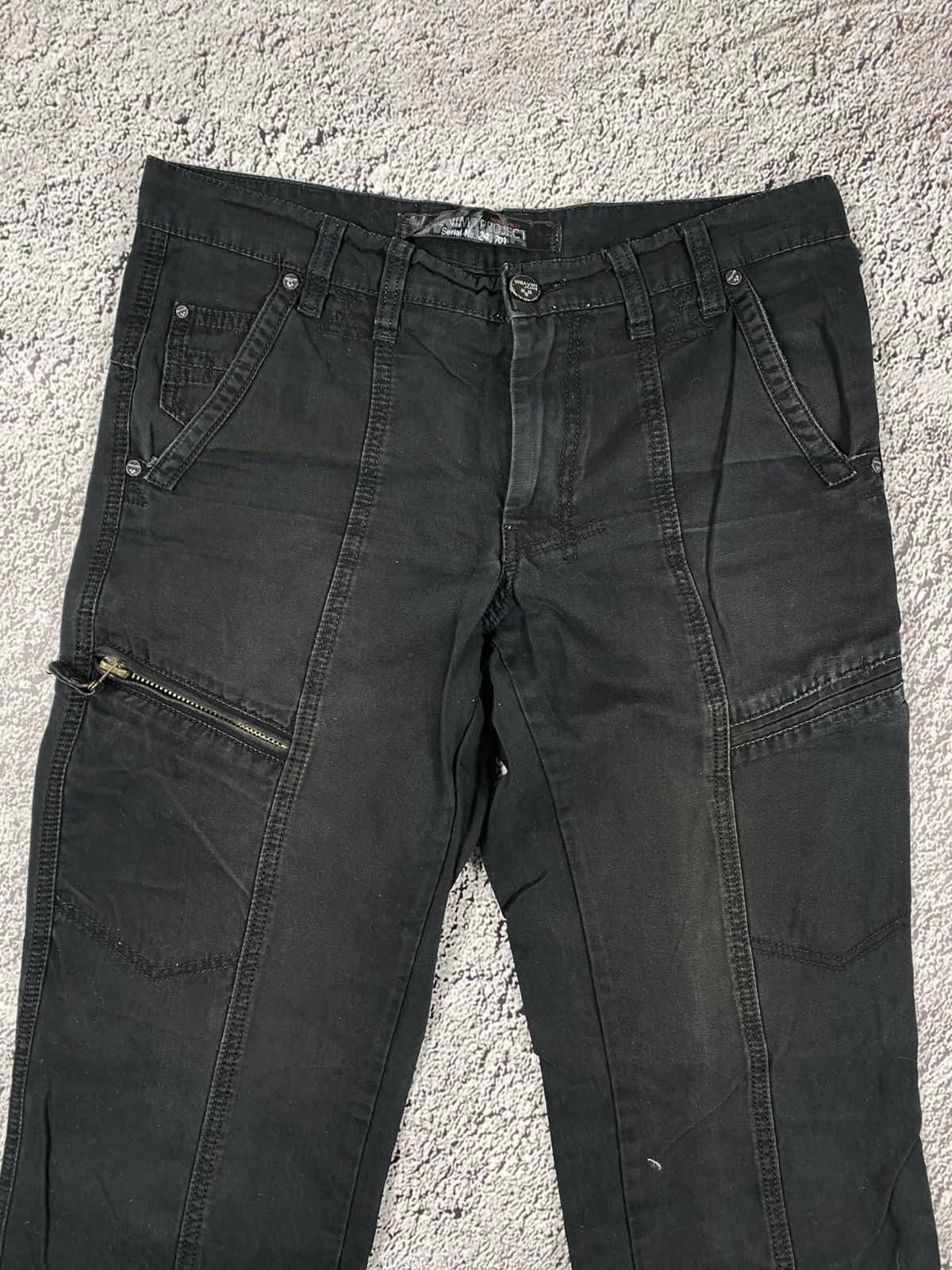 Vintage Vintage Y2K faded cargo Japanese style pants 00s streetwear Size US 34 / EU 50 - 2 Thumbnail