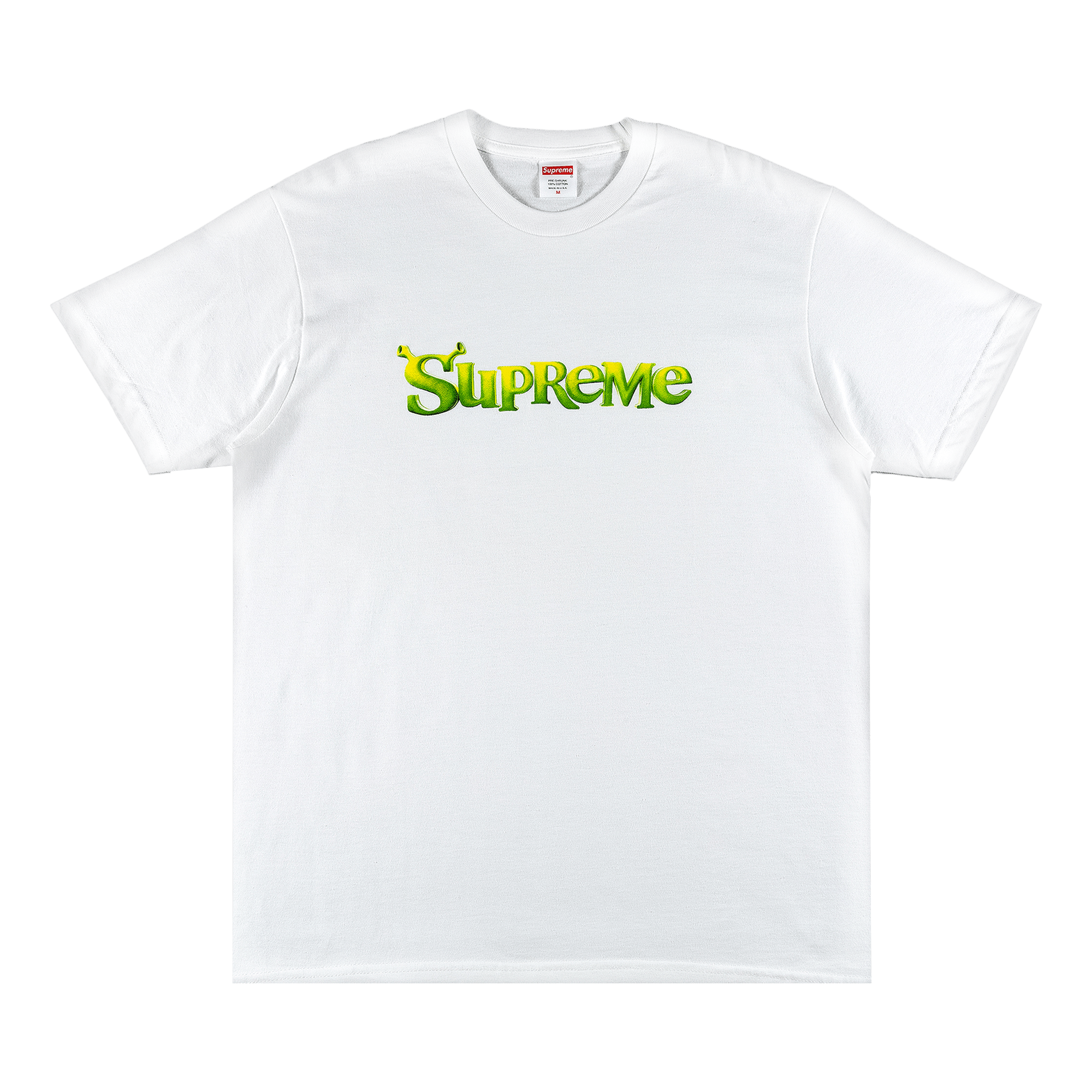 image of Supreme Shrek Tee White, Men's (Size Medium)