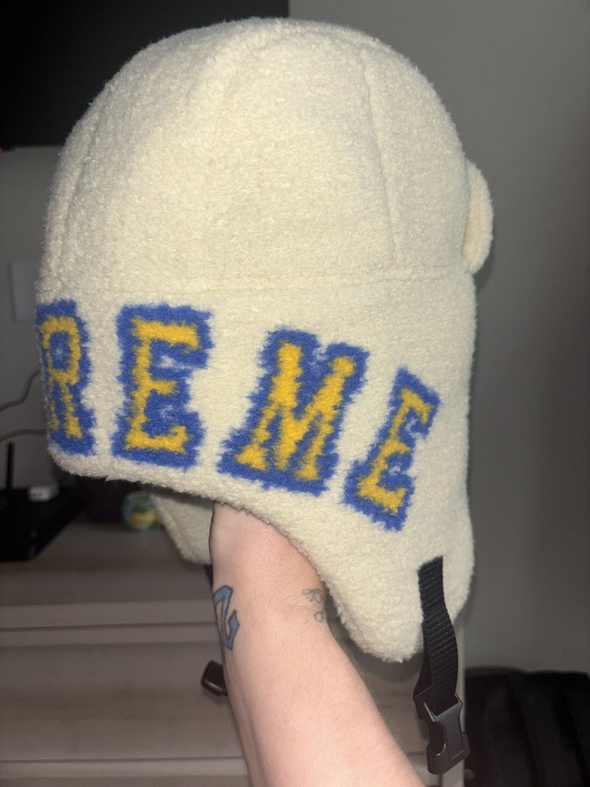 Supreme Supreme shearling trapper hat Size ONE SIZE - 3 Thumbnail