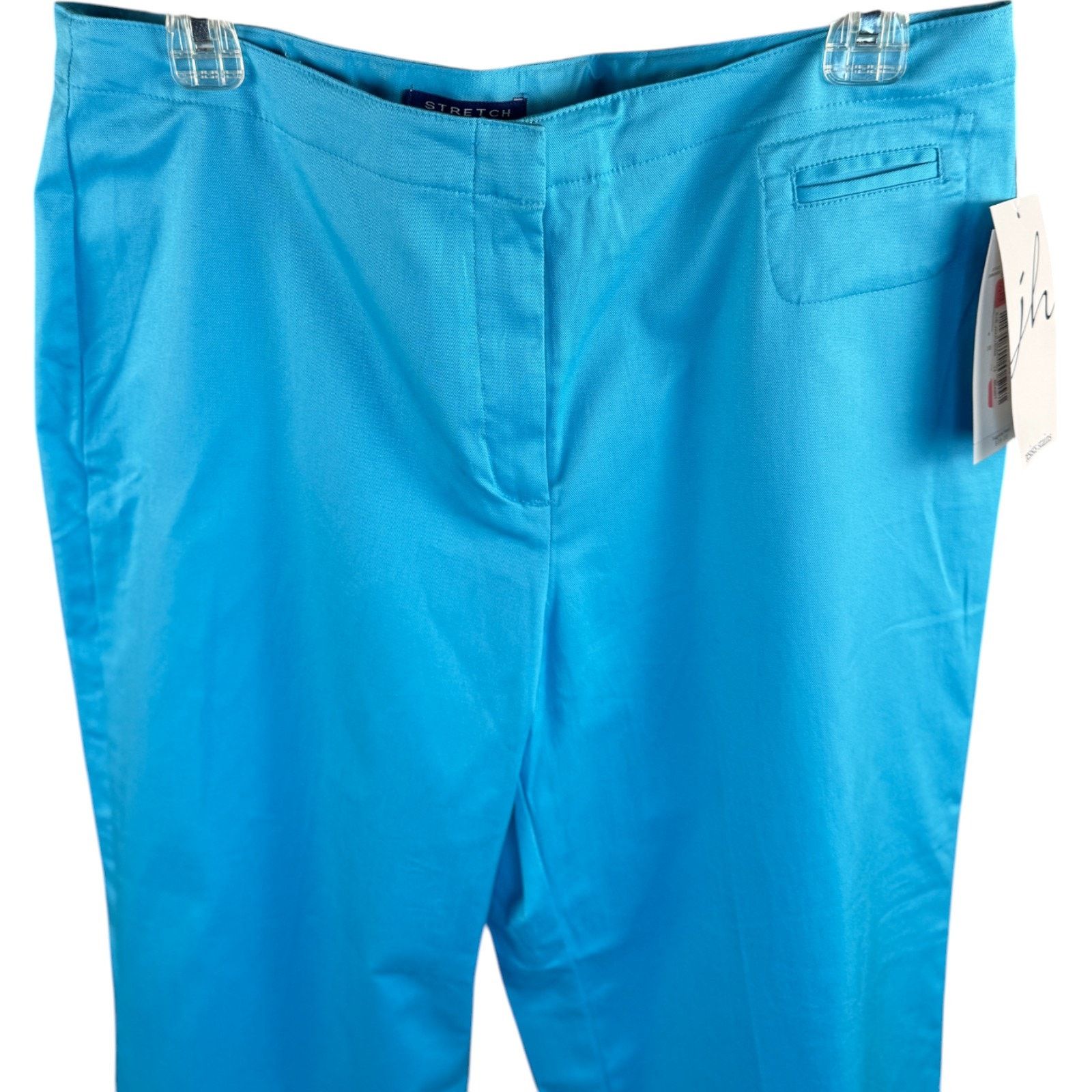 JH Collectibles JH Collectibles Stretch Pants Women’s 14 Blue Capris NWT Size 36" / US 14 / IT 50 - 11 Thumbnail